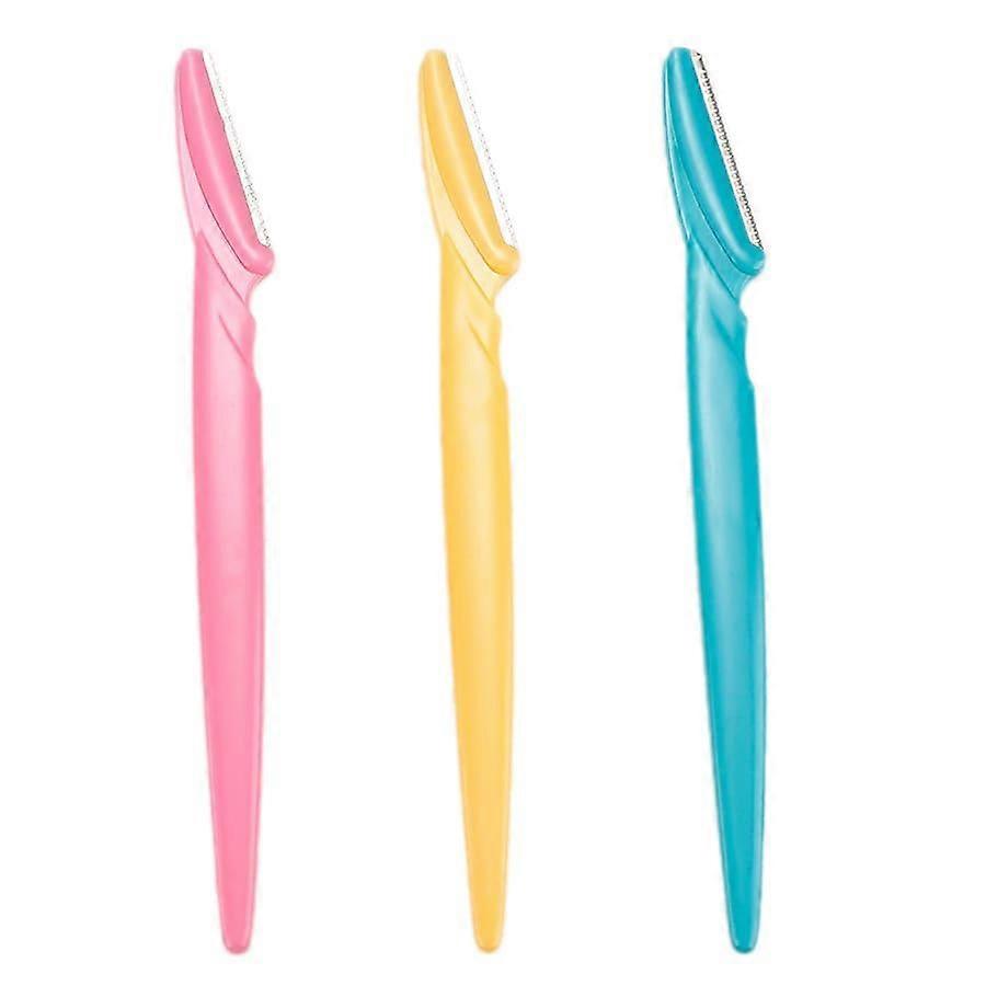 3-Pack Eyebrow Razor Multicolored