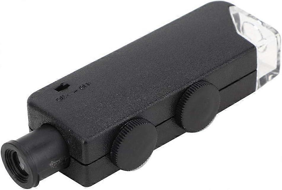 60-100X adjustable LED illuminated handheld magnifying glass.