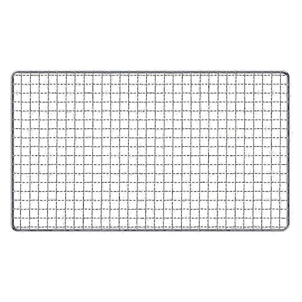 1pc rustfrit stål grill grillnet grillnet stativer praktisk gitternet