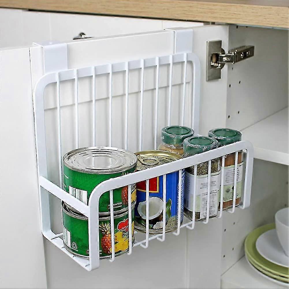 Under Cabinet Storage Basket, Hanging Shelf Organizer for Kitchen Pantry