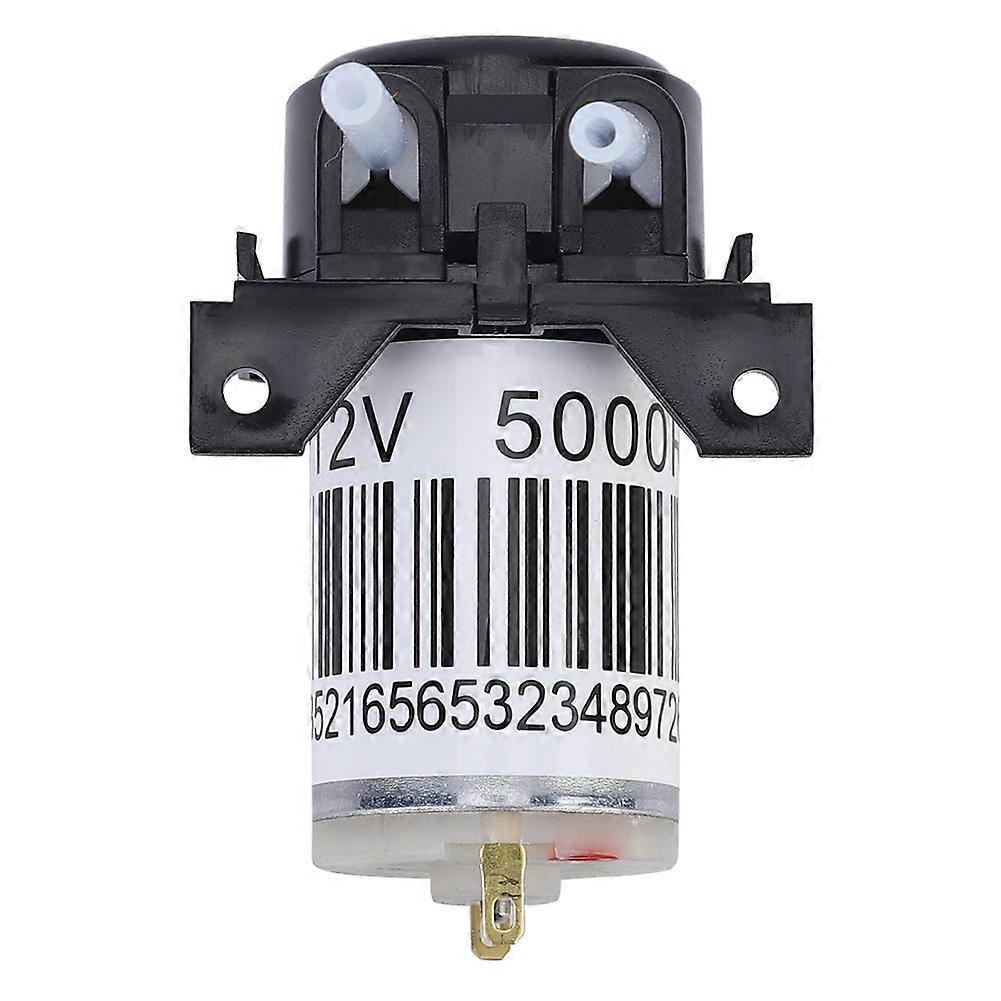 Right Angle Self-Priming Peristaltic Pump 12V Black, 0.1-100ml/min