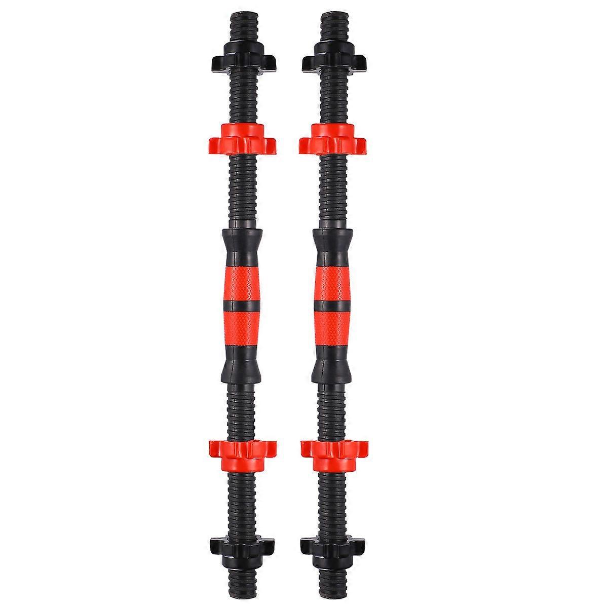 It seems like you're referring to a product listing or description for a **red dumbbell connecting rod with nuts**, likely used for **household