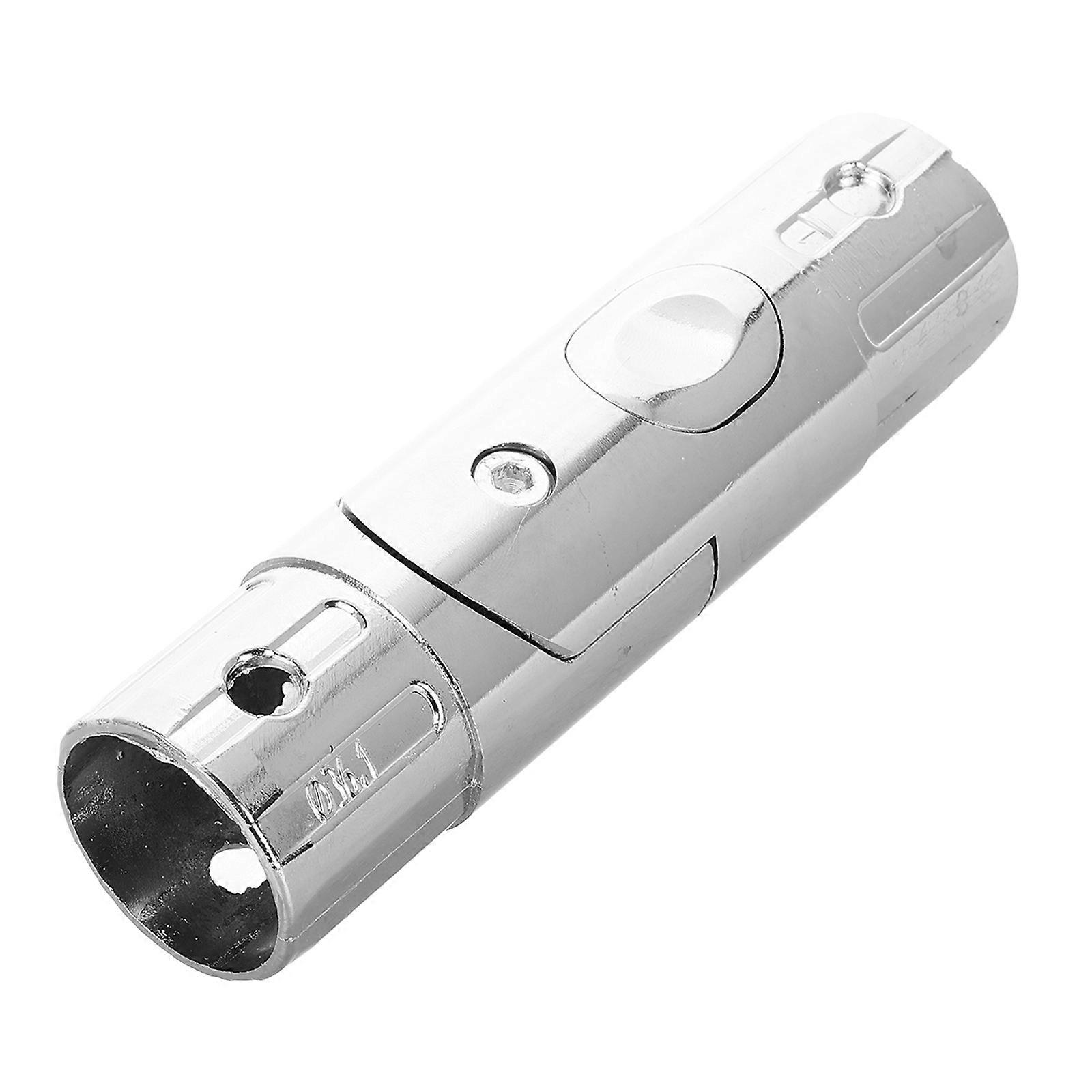 Patio Umbrella Parts Replacement Pole Replaceable Parts Durable Crank System Outdoor Use 13.70X3.50X3.50CM Silver Metal 1Set