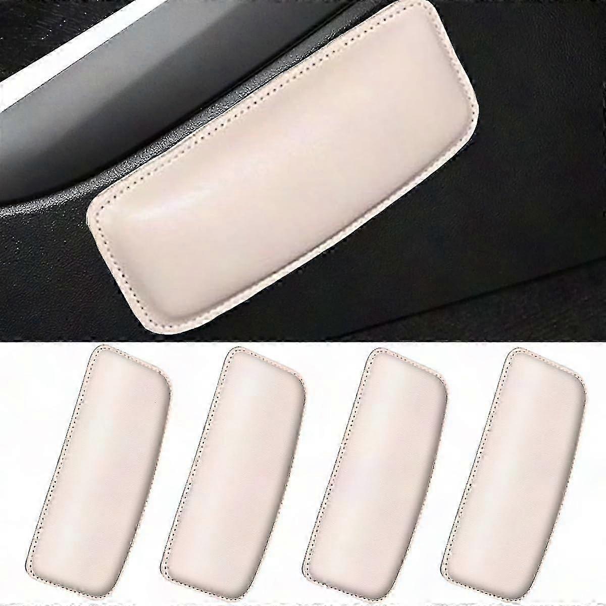 Soft Leather Universal Car Knee Pad Cushion for Center Console and Door Armrest Support