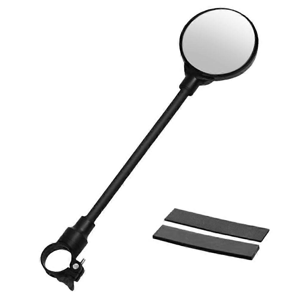Handlebar Bike Mirror Bendable Rotatable Bicycle Rear View Mirror Cycle Mirror for Bar EndYMQX)