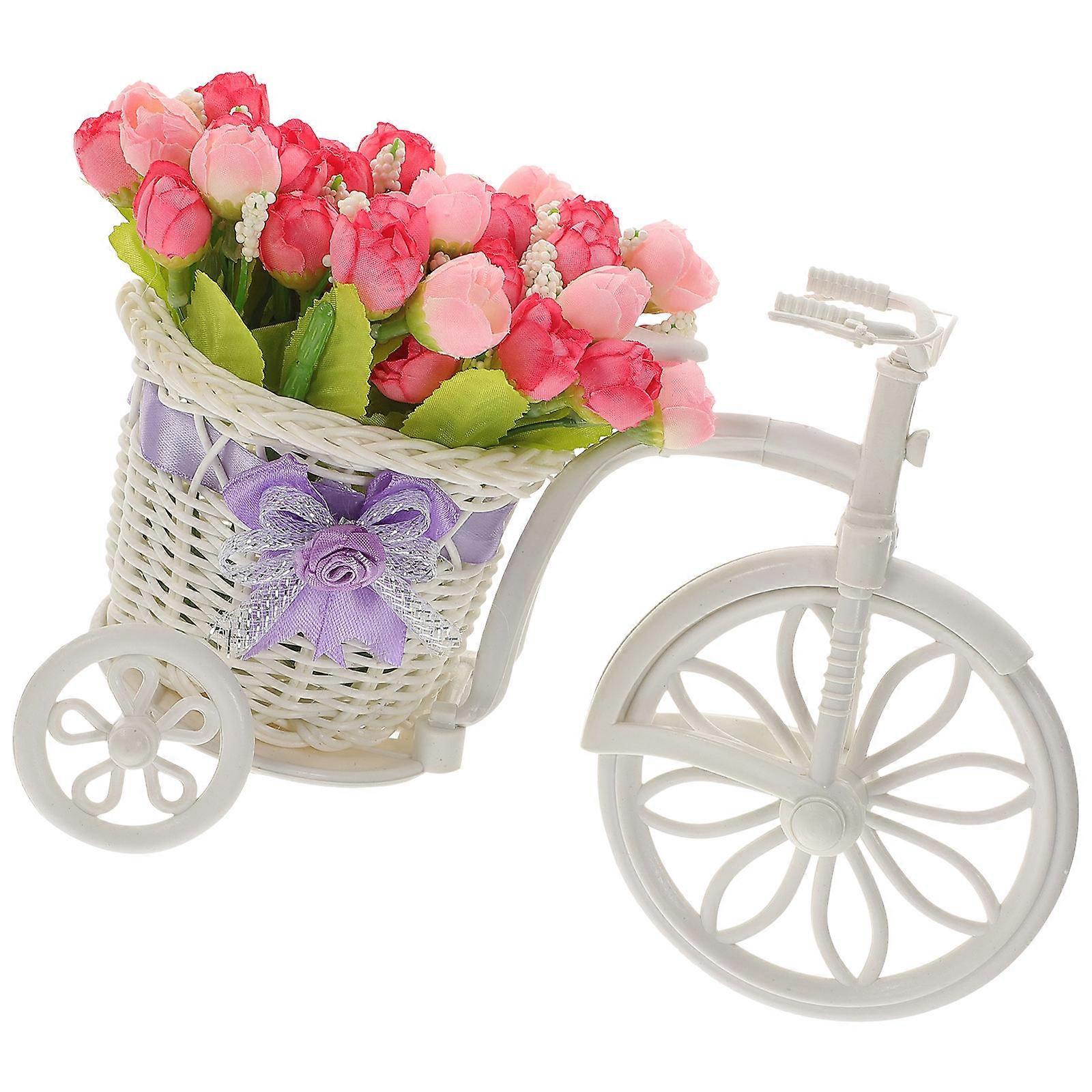 1Pc Artificial Flower Holder Plant Storage Rack Desktop Decor for Home