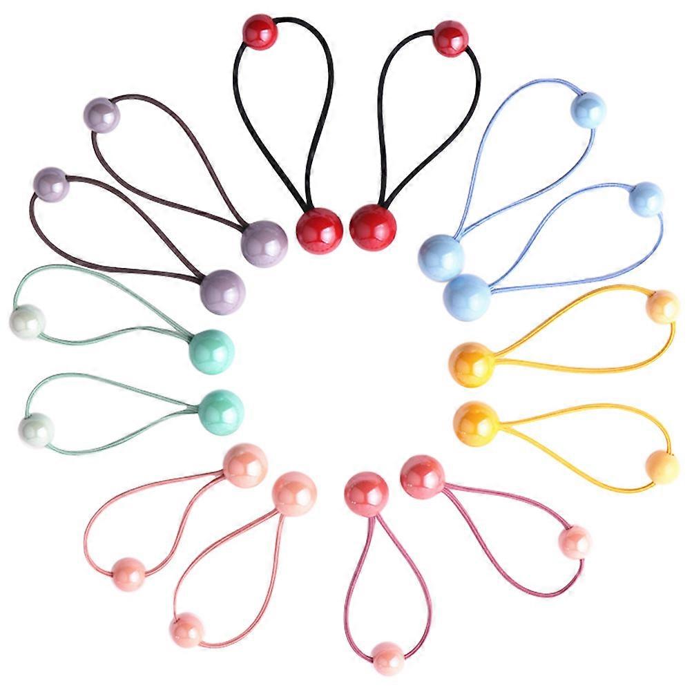 Colorful Elastic Hair Ties Soft & Durable Ponytail Holders for Everyday & Special Occasions