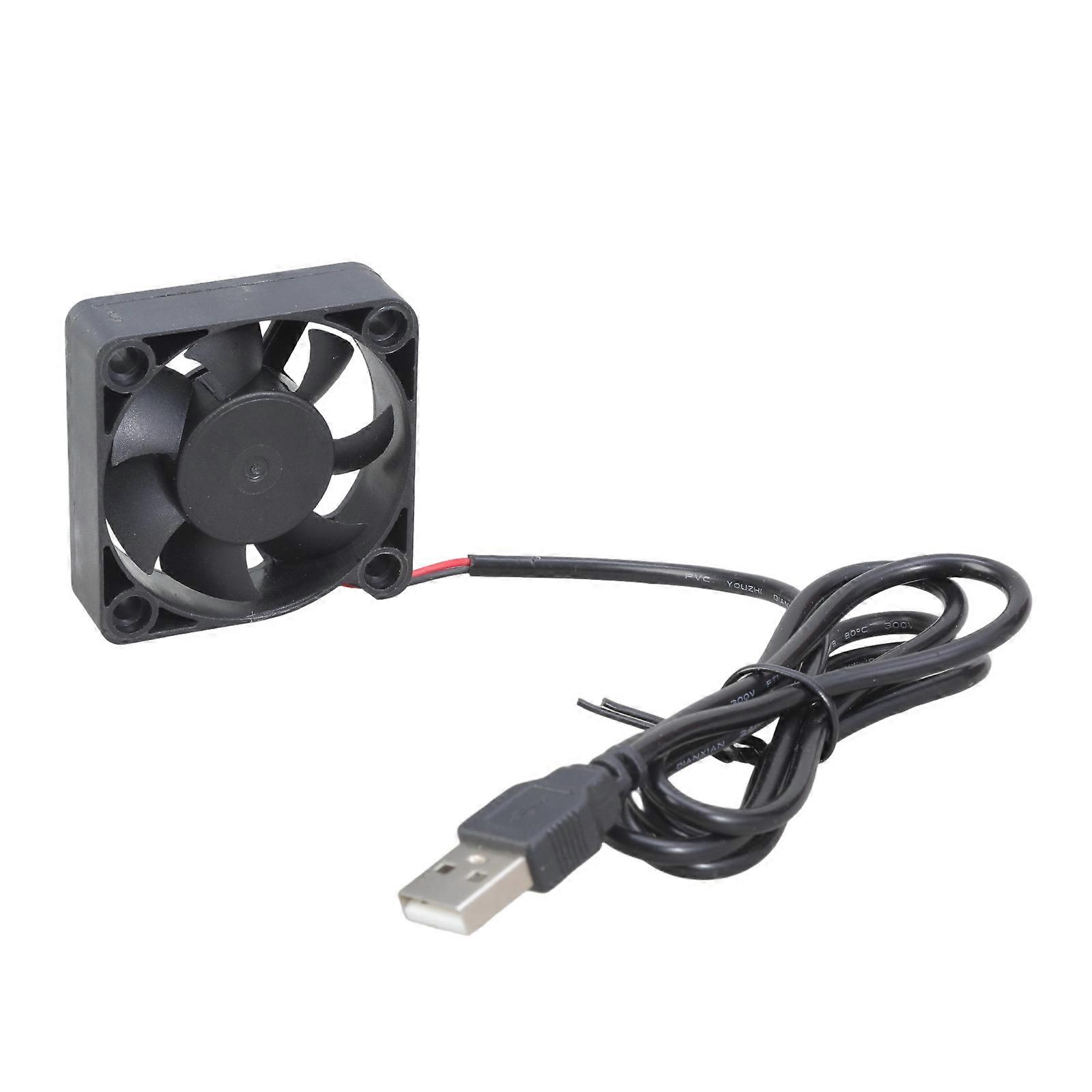 DC5V Fast Speed Cooling Fan USB Power 50x50x15mm Efficient Fan For Computer 3D Printer Multicolor