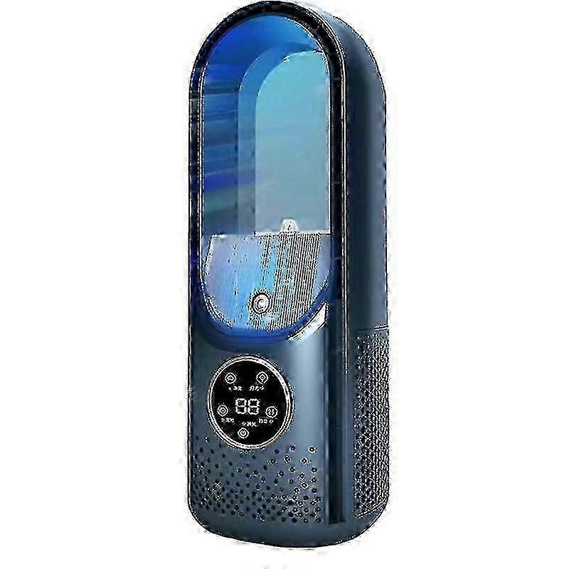 Aircondition Elektrisk Ventilator Med Luft LED-display - 6-trins Lydløs Timer Ventilator Luftfugter S2024123013 SZRH A-R5331