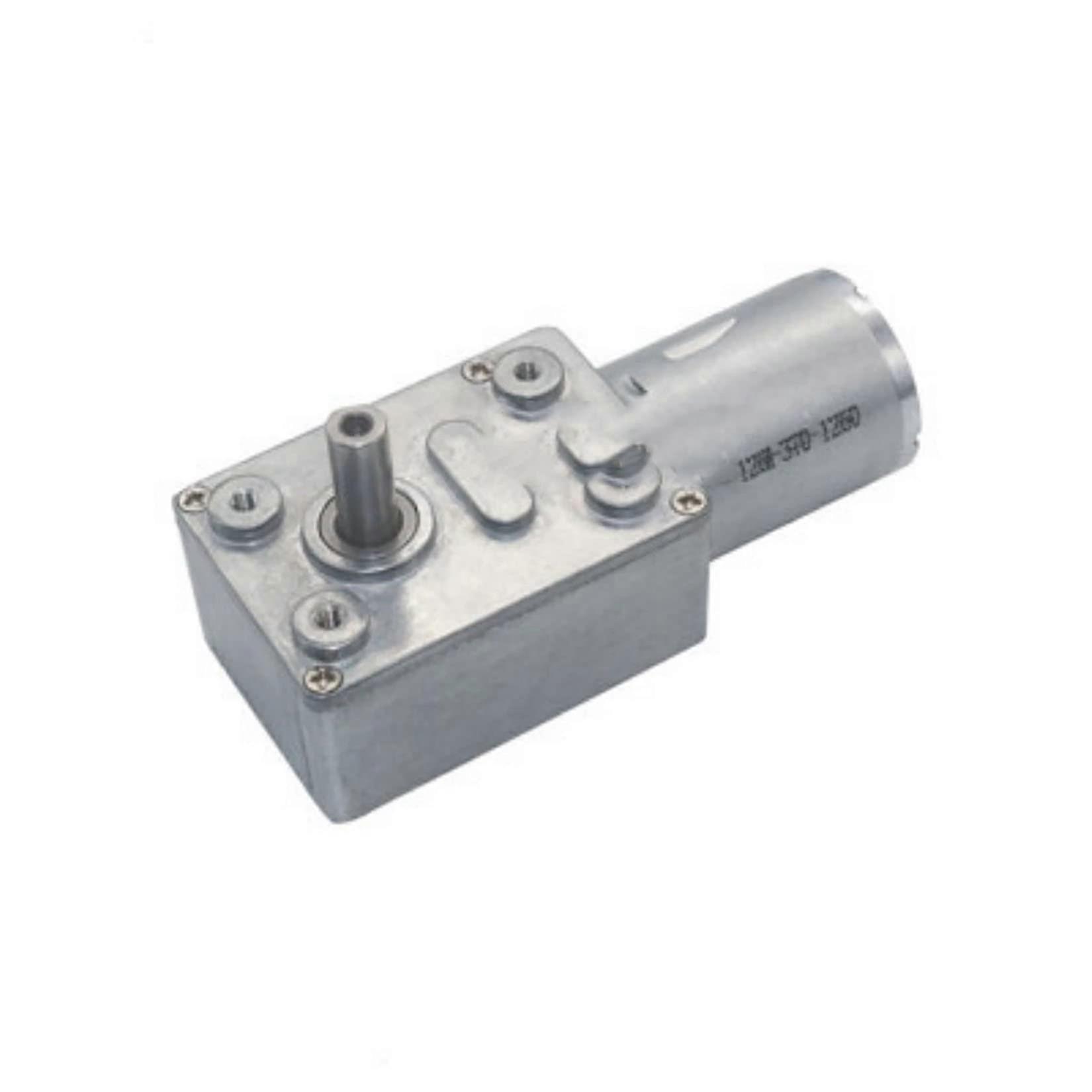 JGY370 12V DC Gear Motor 1 RPM Low Speed Electric Motor with Gearbox for Wiper Applications 6RPM