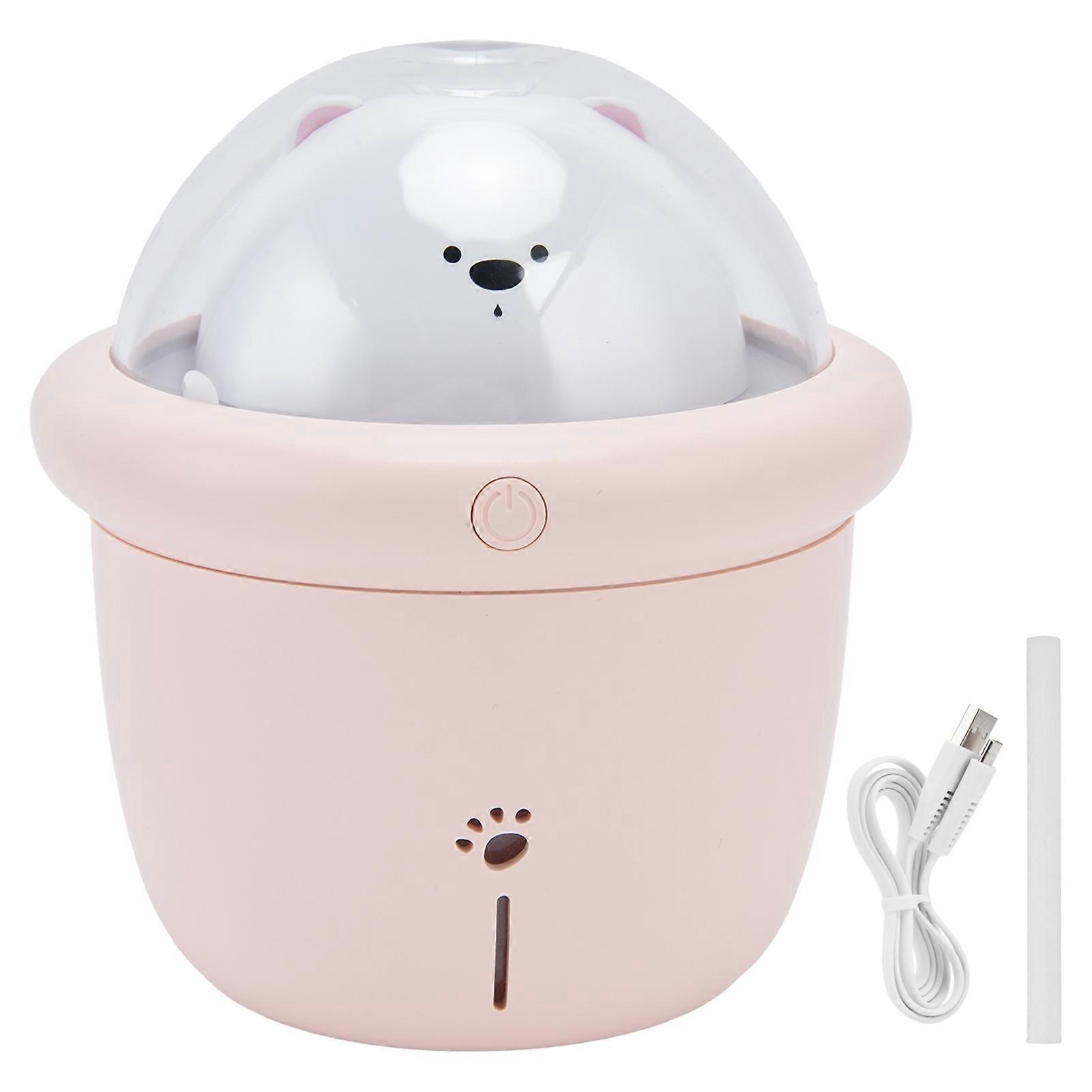 200ml Cute Pet Design Air Humidifier Smart Timing Desktop Humidifier Ambient Lamp USB Powered