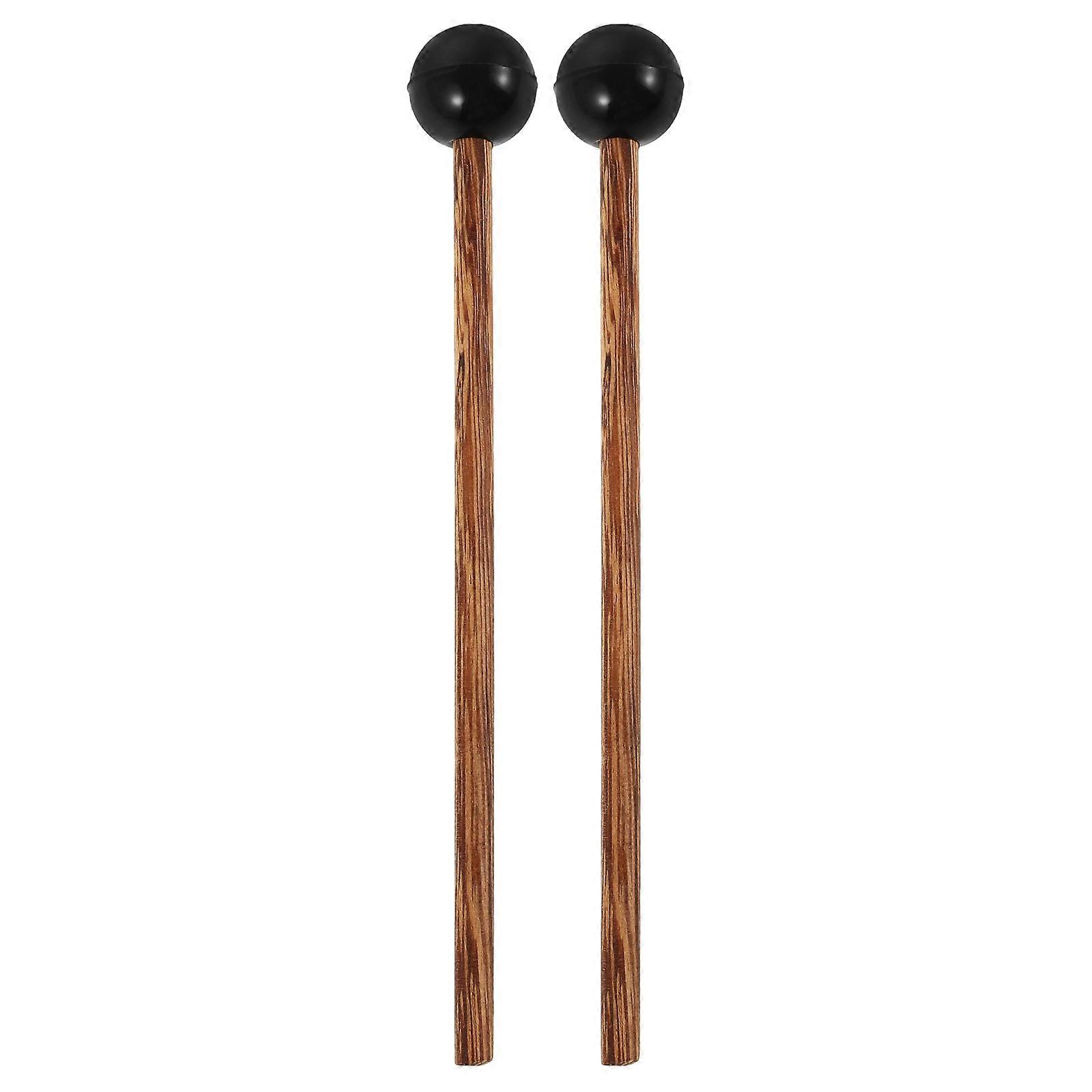 Tenor Sticks Handpan Drum Mallets Versatile Use Durable Lightweight 14.60X1.70X1.70cm For Home School Performance Venue 2Pcs