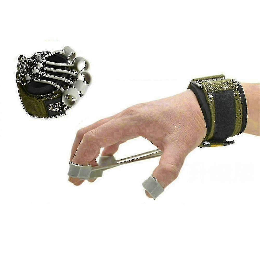 Finger Stretcher Resistance Band Hand Extensor Exerciser Grip Trainer