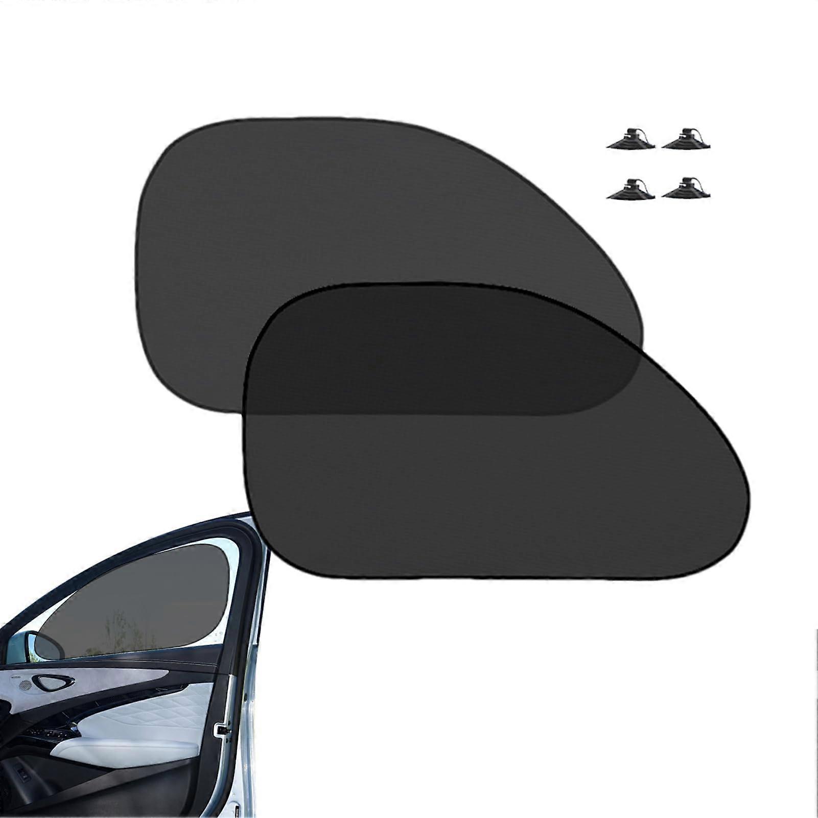 Car Window Screen UV Blocking Mesh Anti-Glare Window Shade for Kids and Pets Universal Car Window Cover for Travel