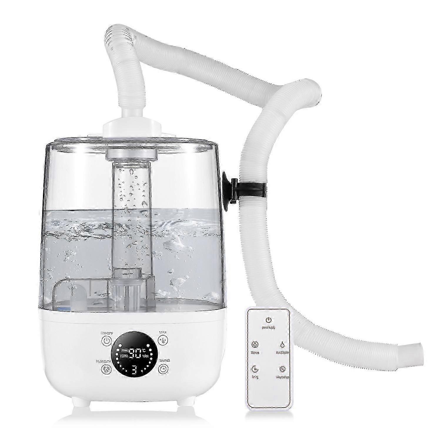 4L Ultrasonic Humidifier & Aroma Diffuser for Bedroom - Remote Control Air Moisturizer with Essential Oil Function