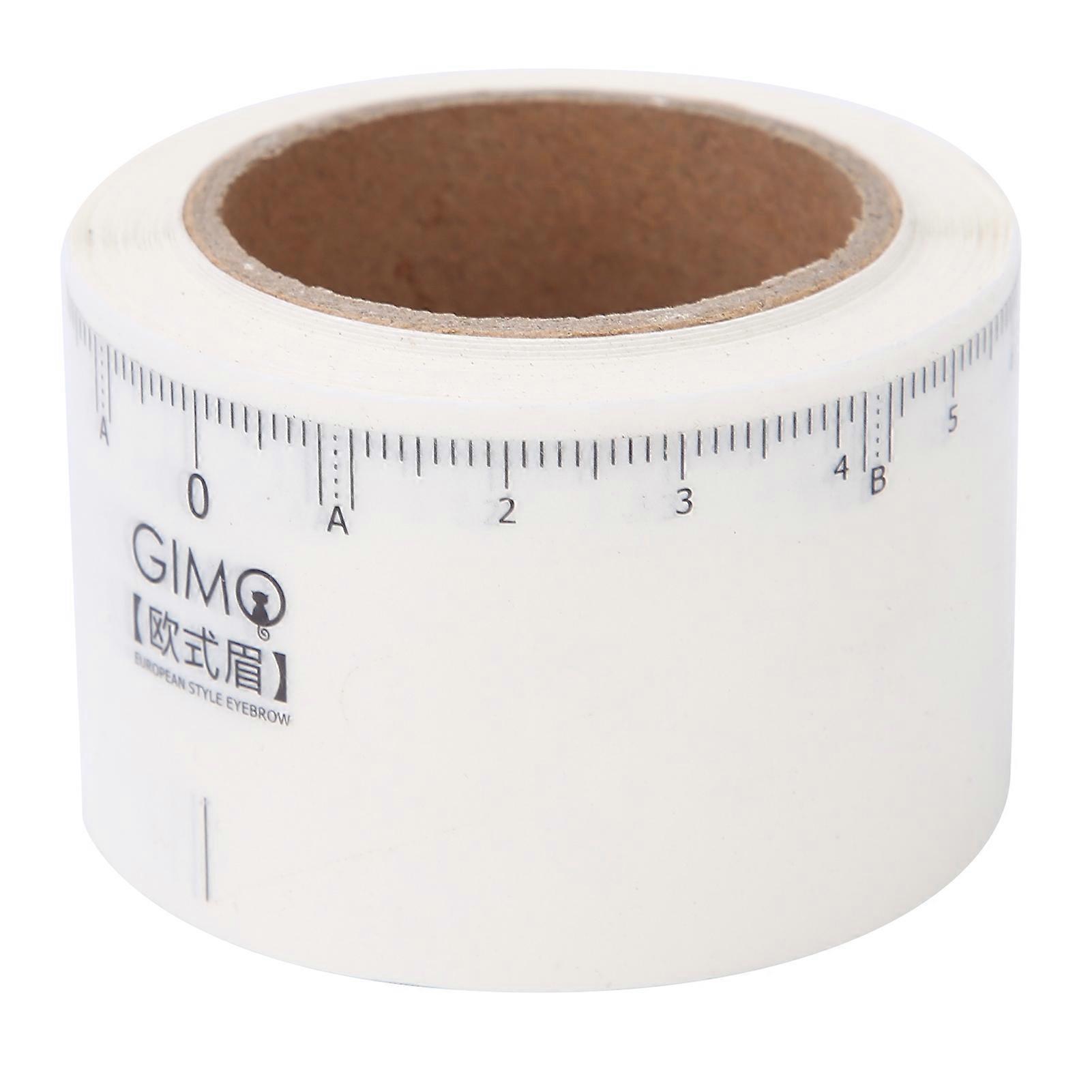 50pcs/roll Microblading Eyebrow Ruler Disposable Eyebrow Tattoo Shaping Ruler Tool2#