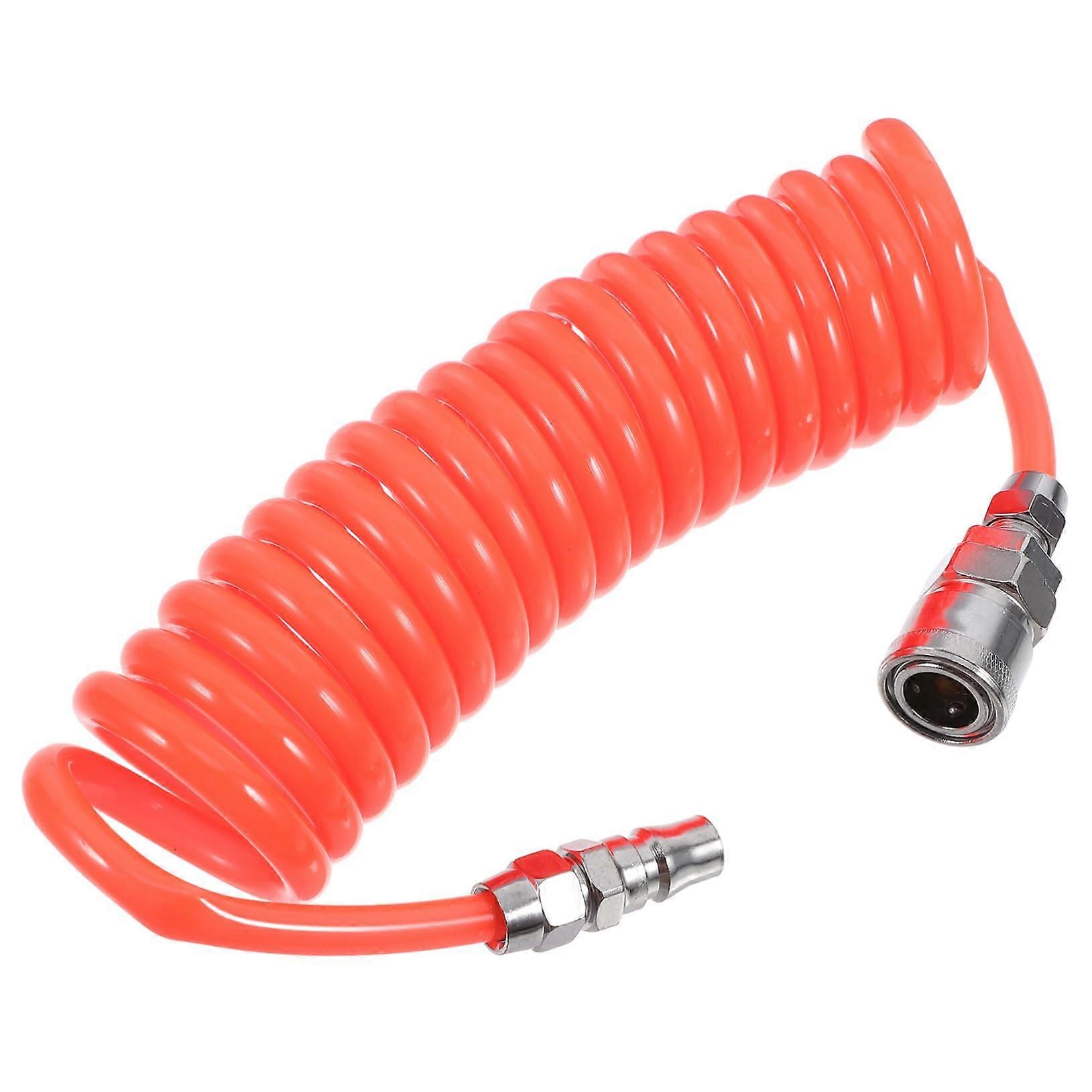 Spiral Hose Pressure Air for Compressors with Connections Robust Construction