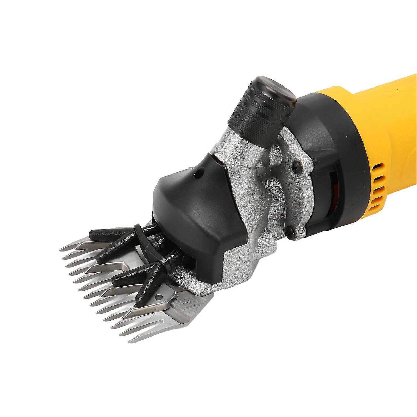 Carpet Trimmer with Shearing Guide Up to 2400RPM Low Vibration Rug Trimmer Electric Sheep Shears for Clipping UK Plug 220V