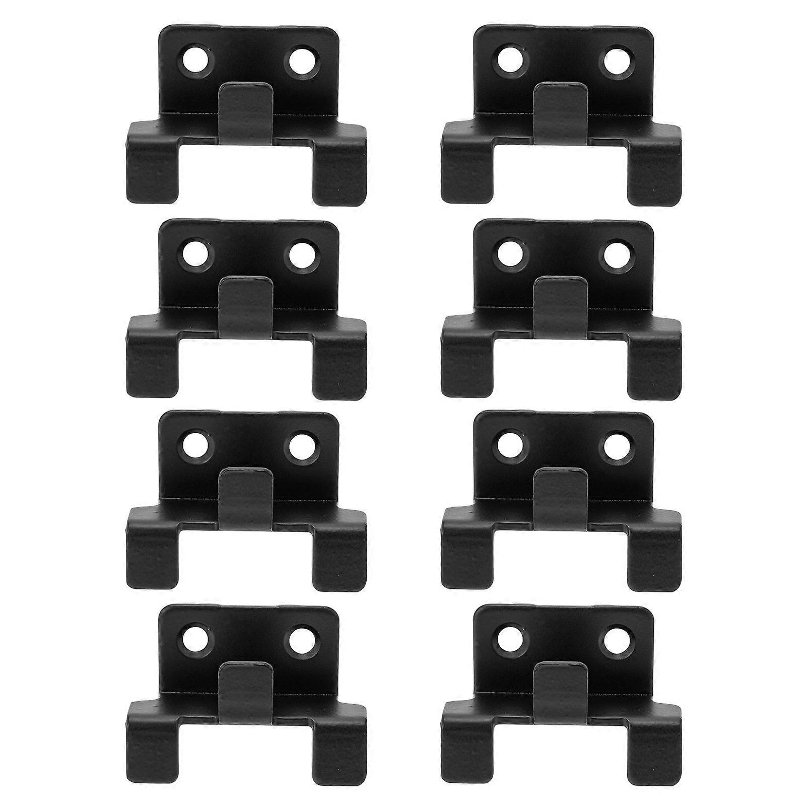 8Pcs Wall Tile Bracket Durable Tile Hanger Practical Wall Tile Display Brackets