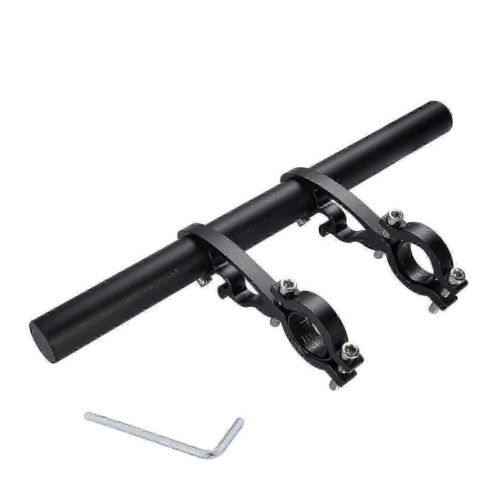 Bicycle Handlebar Extender Bracket for Flashlight, Smartphone & GPS - Adjustable for 18-34mm Handlebars