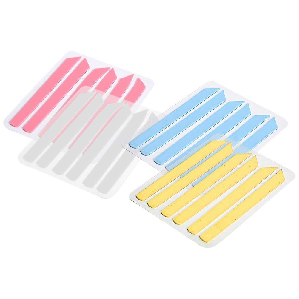 Lash Lifting Pads Silicone Eyelash Perm Pads Home Use Yellow 4 Sheets