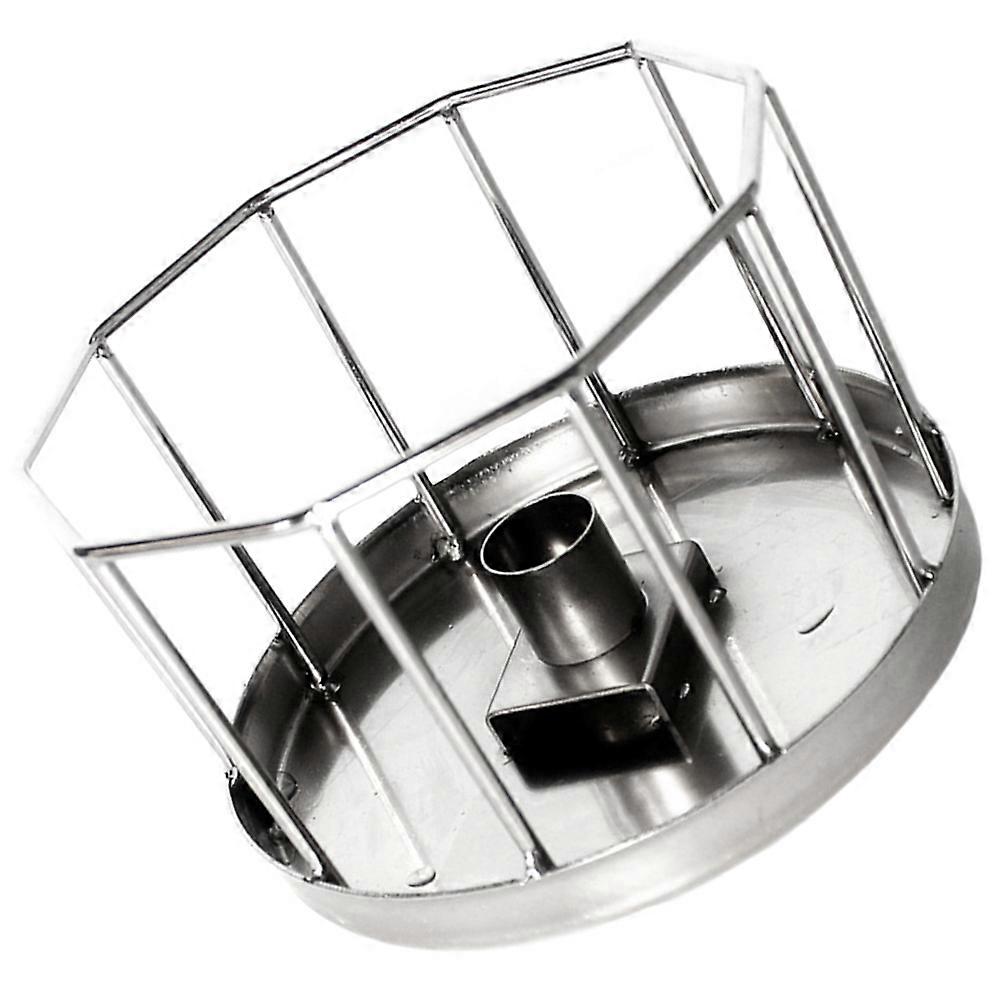 Stainless Steel Automatic Water Feeder for Reptiles Tortoise and Lizard Drinking Dish