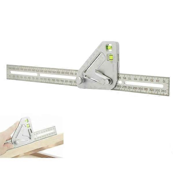 ABS triangle ruler woodworking multifunctional level