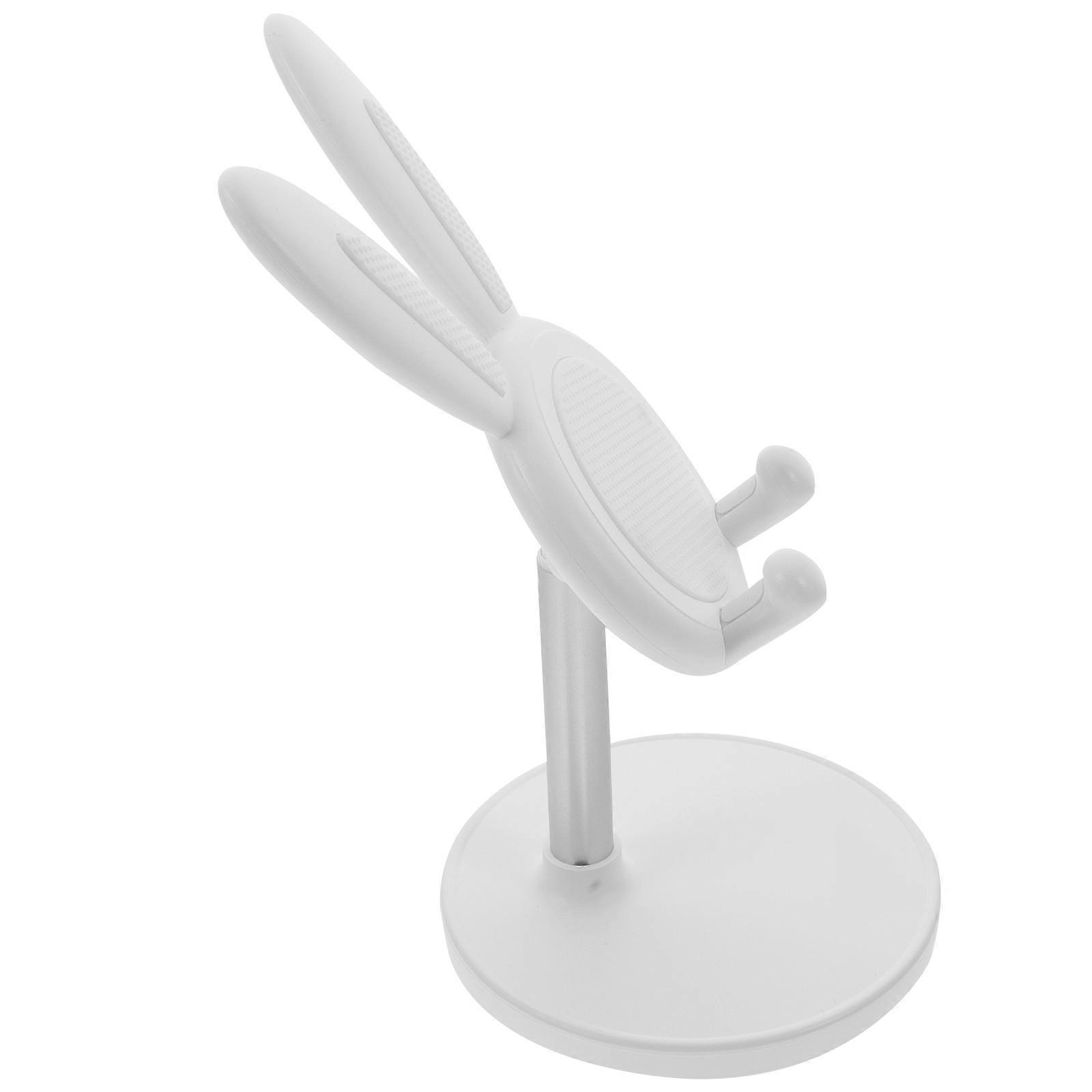 Adjustable Desktop Phone Bracket with Non Slip Pad, Lightweight Shockproof Design for Calls and Hands Free Use
