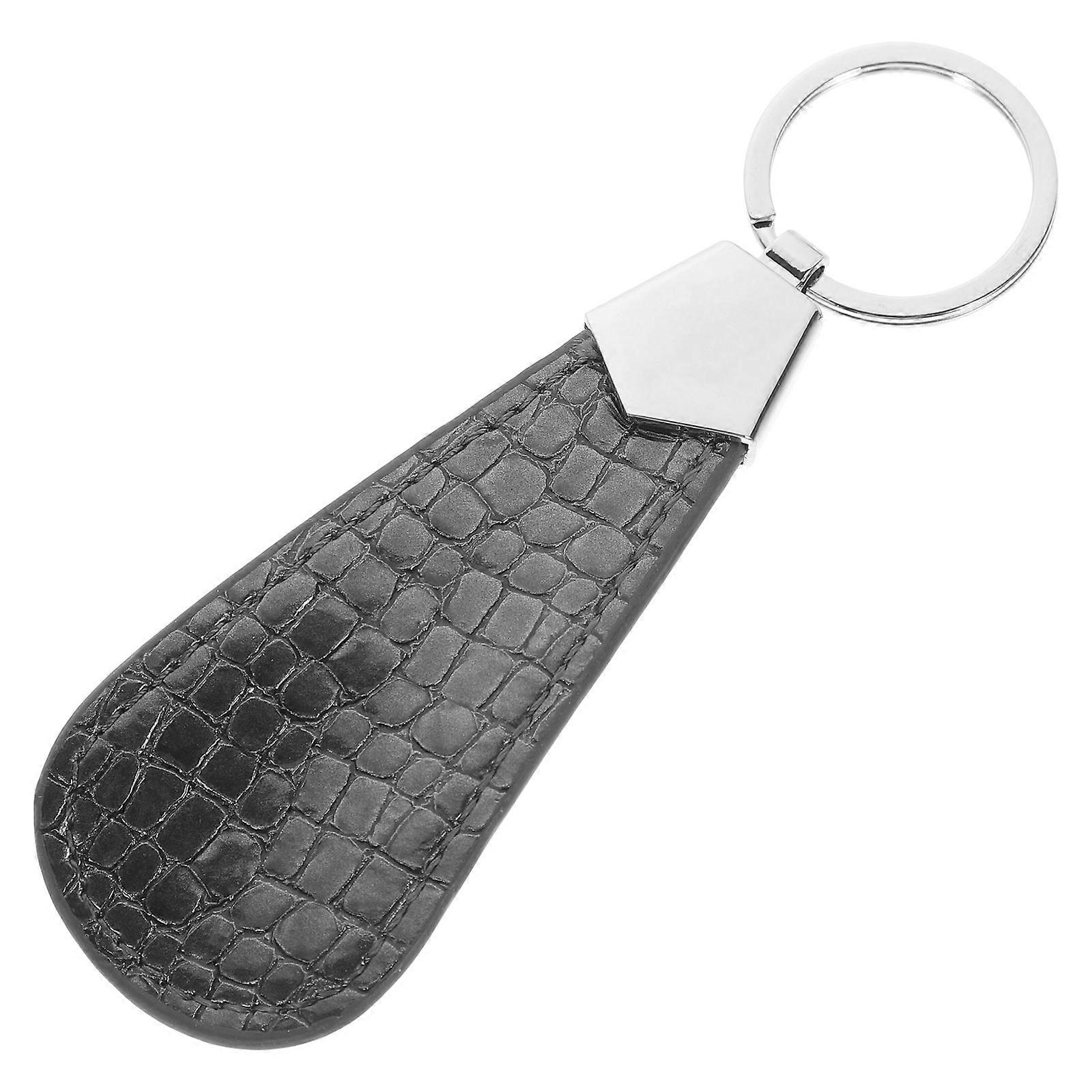 Portable Shoe Horn with Key Holder – Ergonomic Design, Durable Material for Easy Indoor/Outdoor Use, Convenient Keychain Accessory for Daily Carry