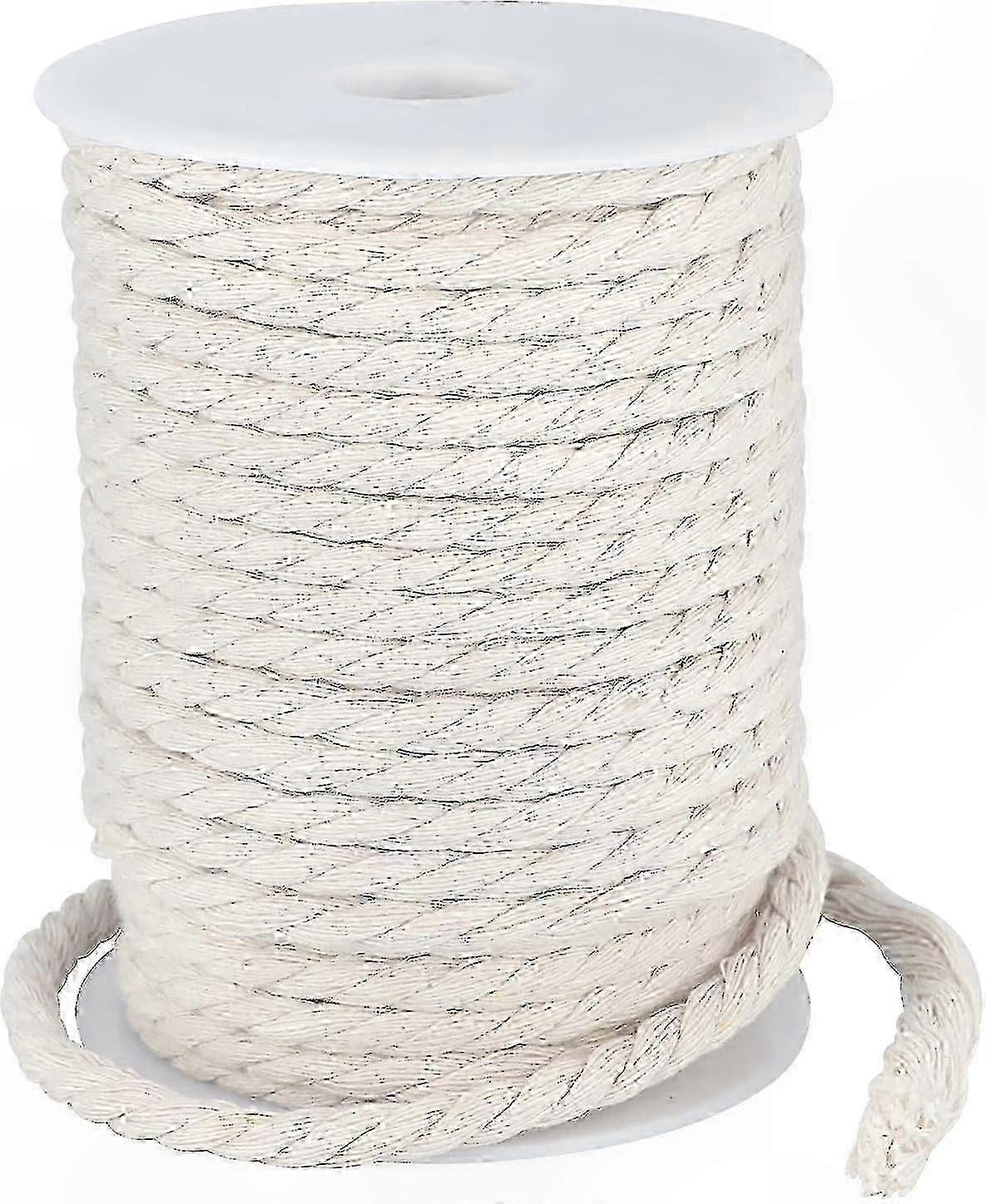 Twisted Cotton Rope for Crafting and DIY Projects