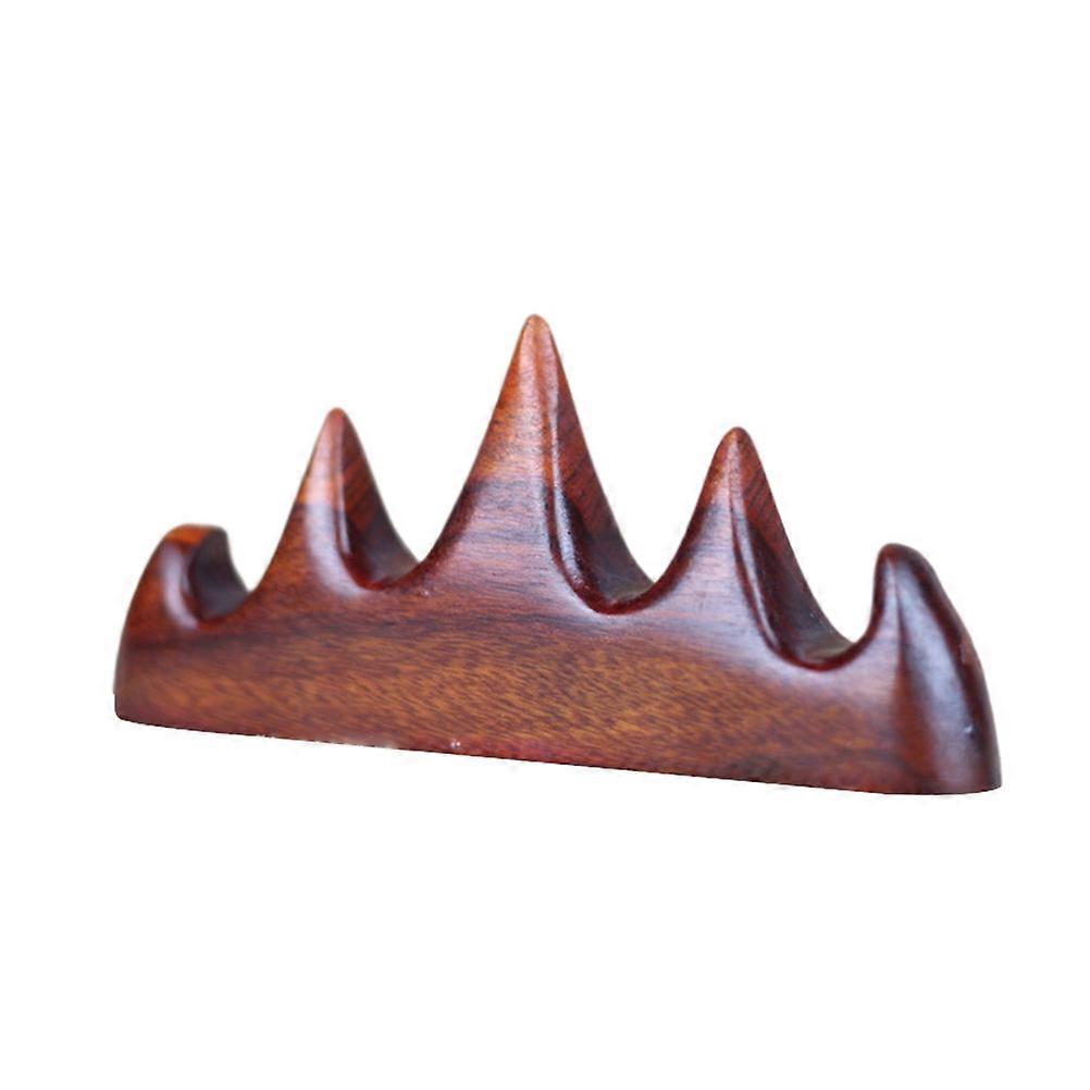 Durable Wood Pen Holder Display Stand Designed For Calligraphy Tools Measuring 3.85X1.81X0.79In Ideal For Both Beginners And Artists 1Pcs