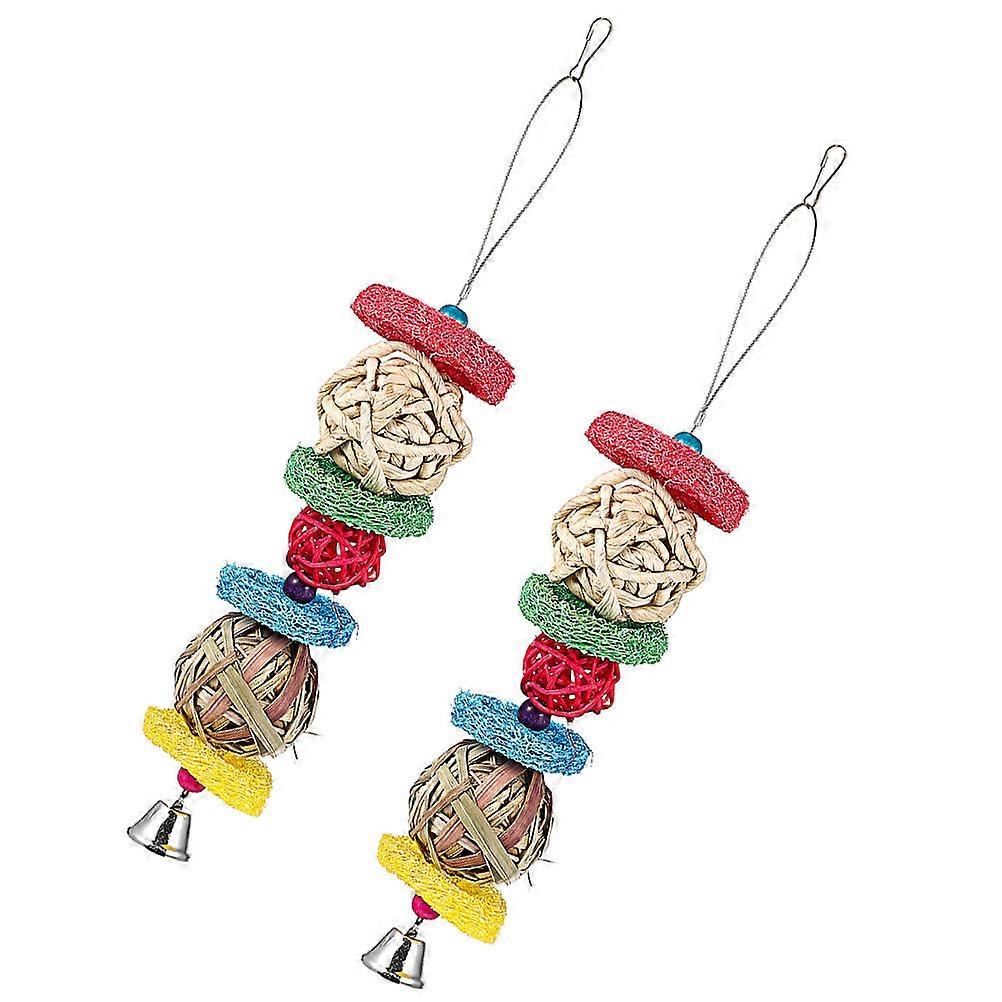It looks like you're describing a product listing for **parrot chew toys**. Here's a refined and professional version of that content, suitable for