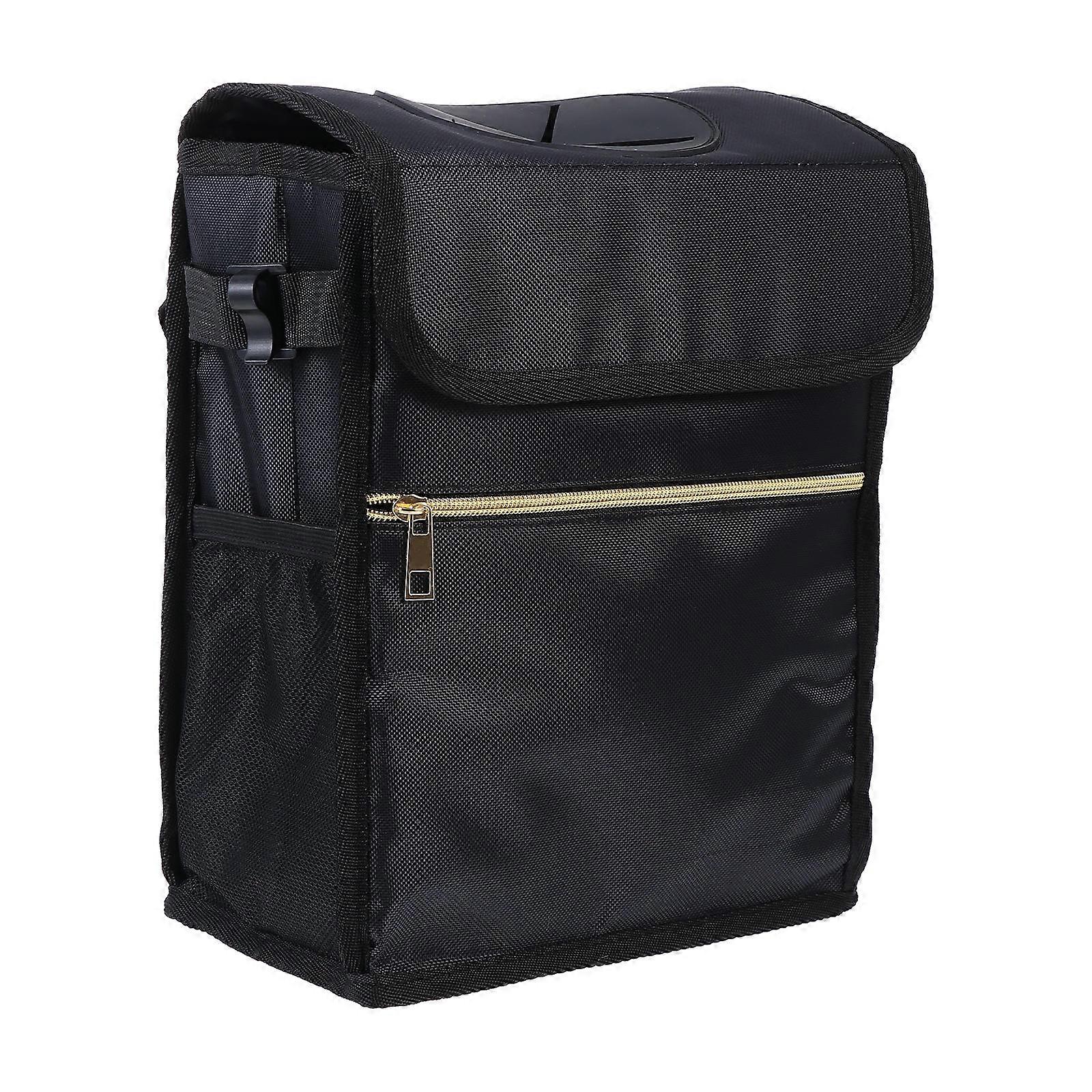 Auto Trash Bin Portable Car Storage Bag Durable Lightweight Multifunctional Design for Camping Travel Capacity Can