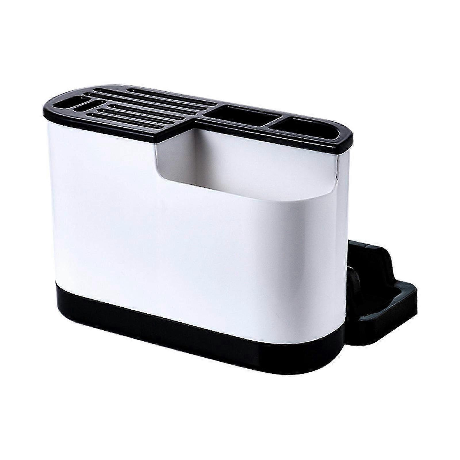 Plastic Kitchen Cutting Board & Knife Support Storage Shelf - Organizing Rack for Chopsticks, Pot Lids & Household Knives