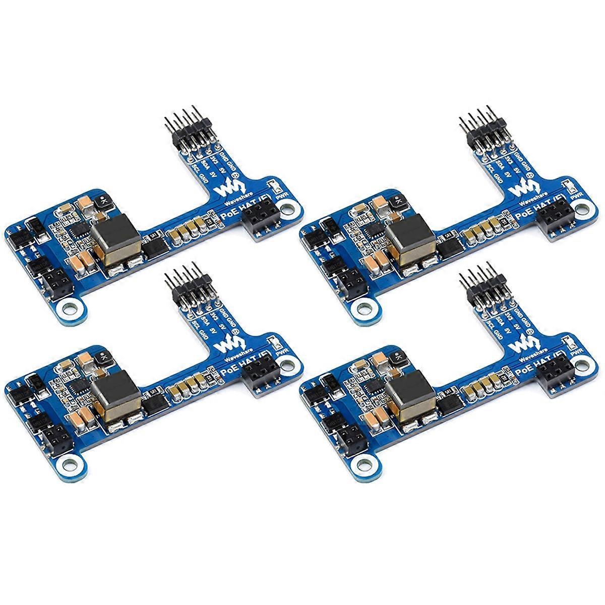 PoE HAT(E) for Ethernet Power over Expansion Board for 3B+/4B for IEEE 802.3Af