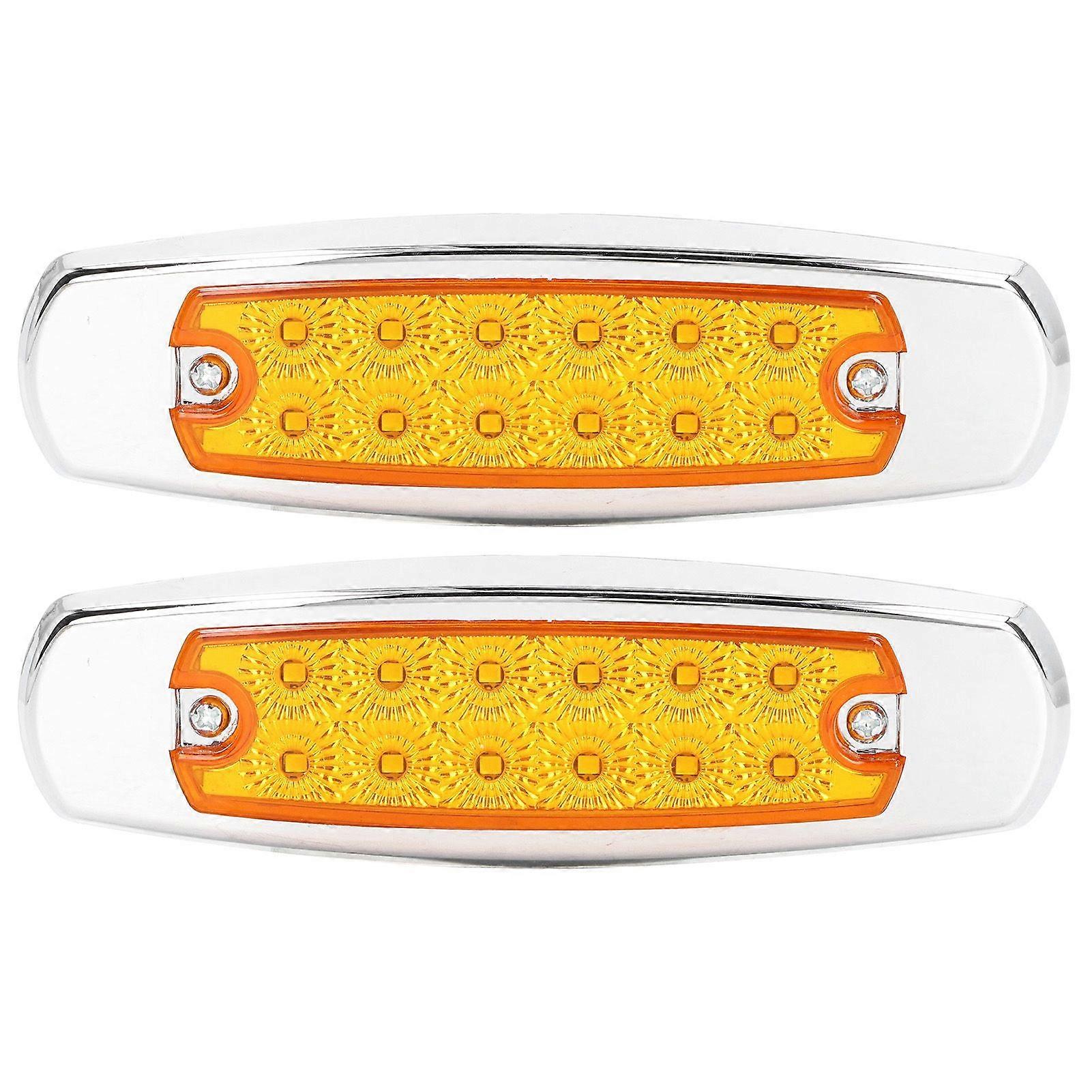 Feu de position latéral 12V LED pour remorque bus camion VR bateau