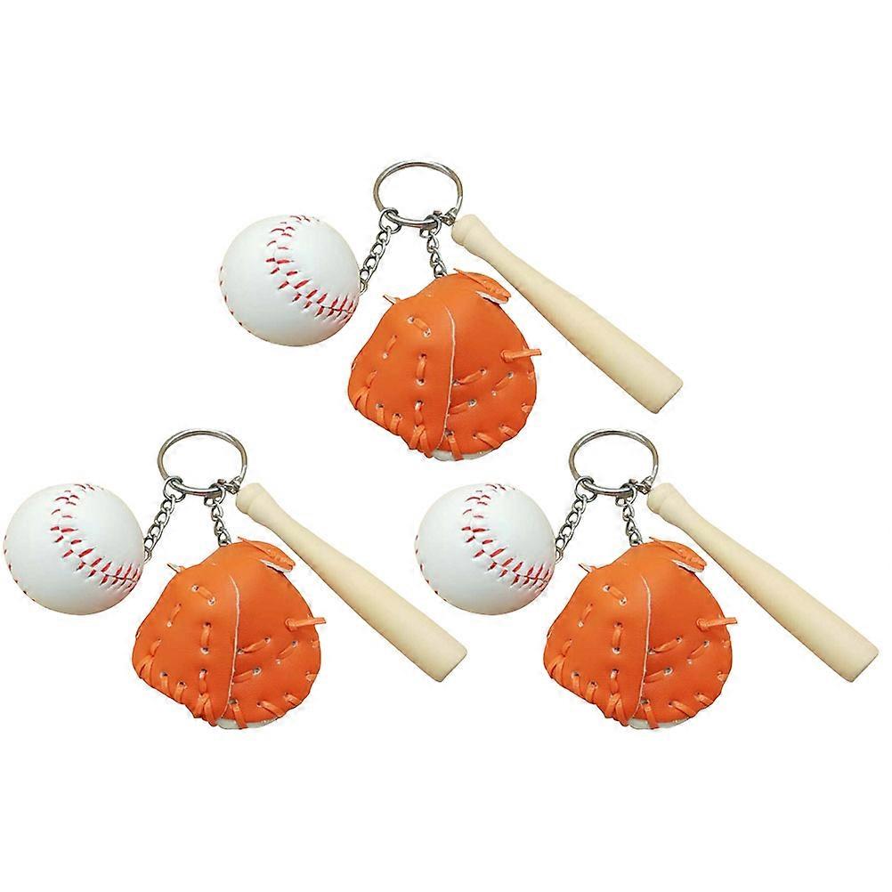 Baseball Styled Keychains, Functional and Fashionable Gift Option