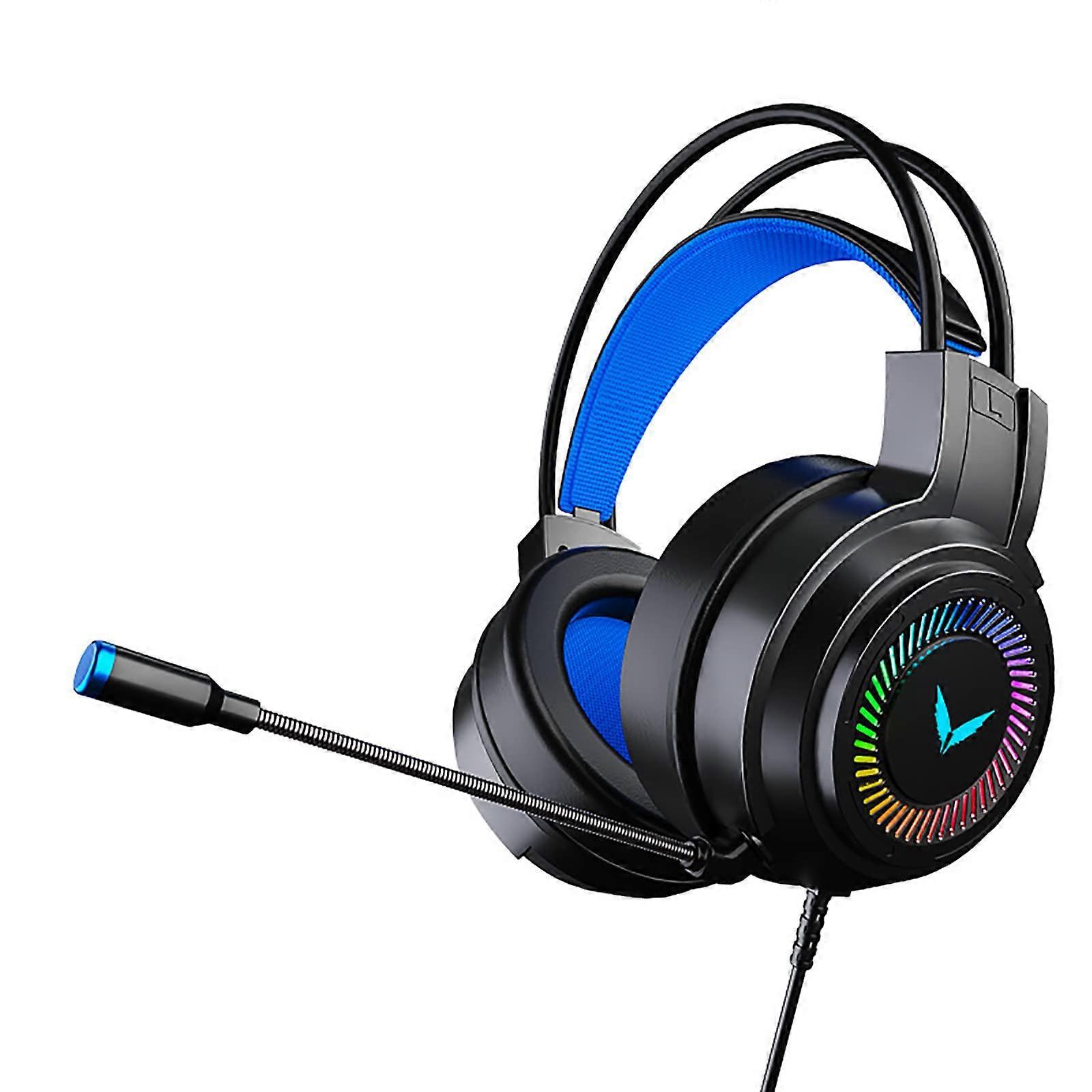 Gaming Headphones with Microphone, CTT-16 360° Surround Sound, Active Noise Cancelling, Deep Bass for PC, Laptop, Tablet, Mobile