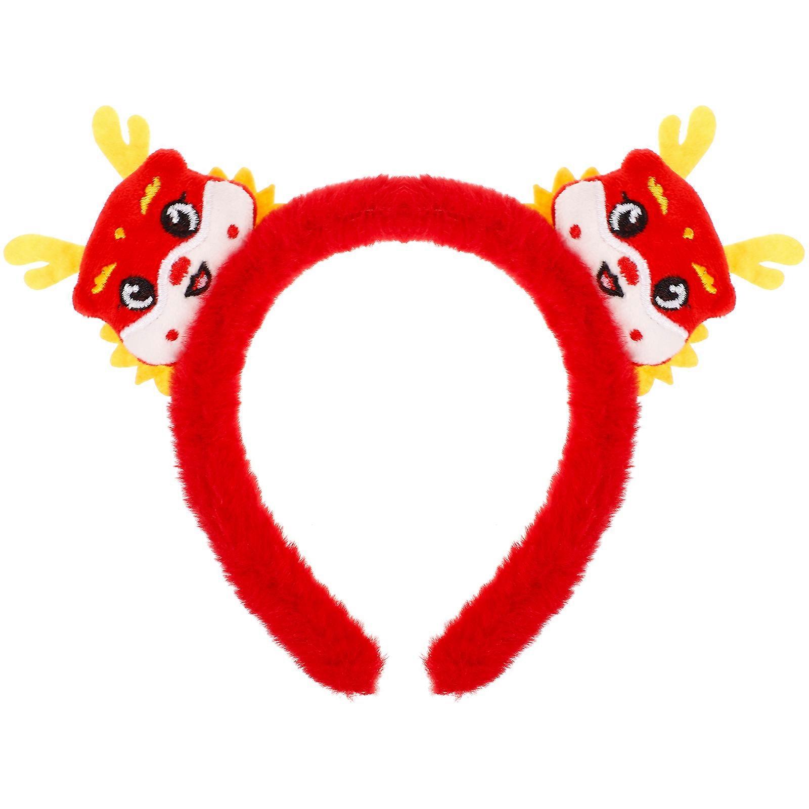 Dragon Shape Headband For New Year Performance 24X20X2.5CM 1Pack