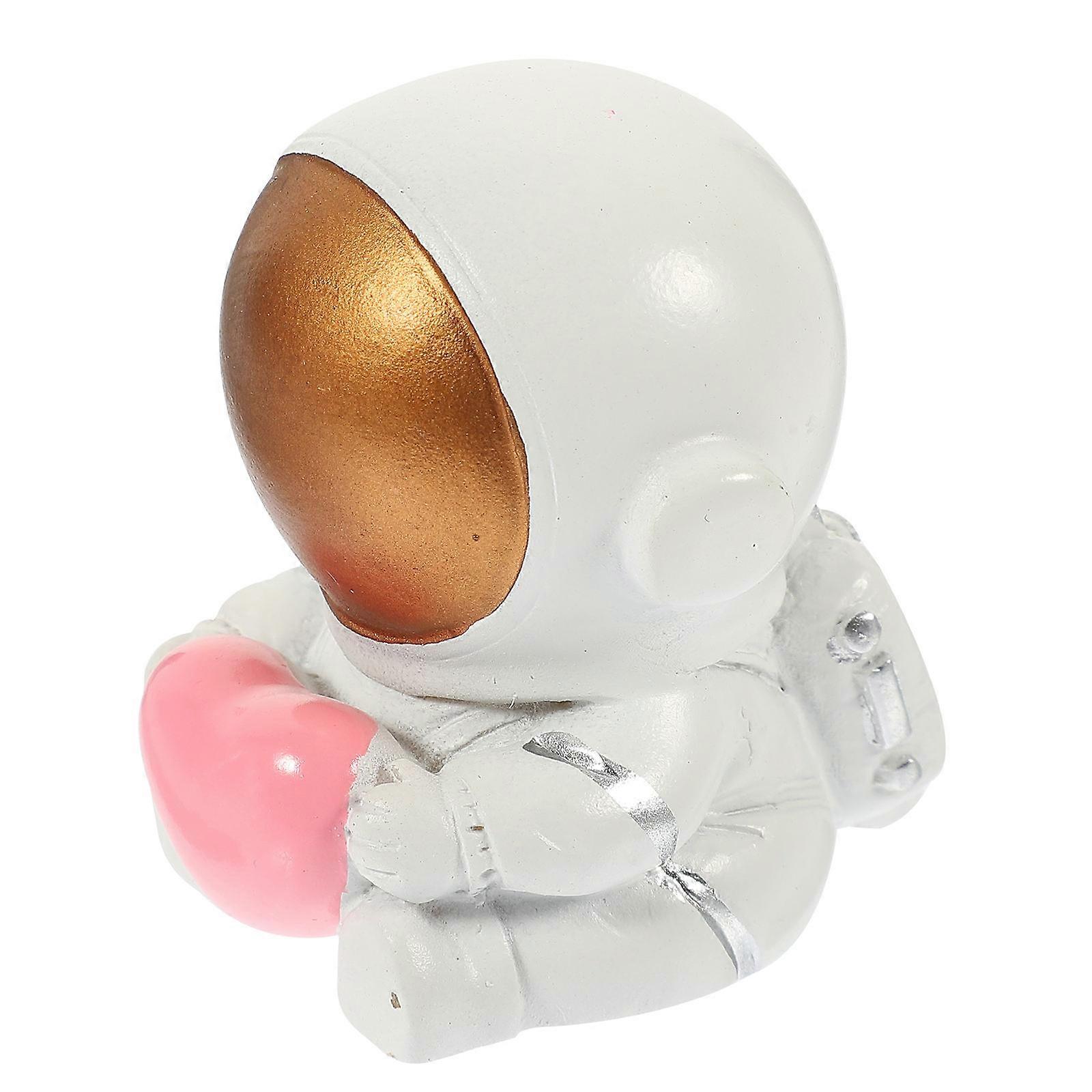 Shake Head Mini Spaceman Decorative Figurine Suitable For Home Decor Perfect For Parties With Realistic Shape 1Pack