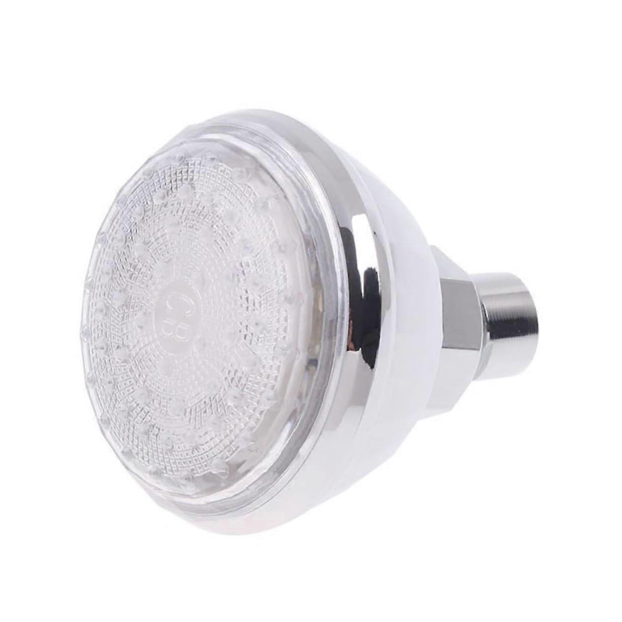 LED Shower Head with Colour Changing Features, Hydraulic Operated, Energy Saving Design for Family Use