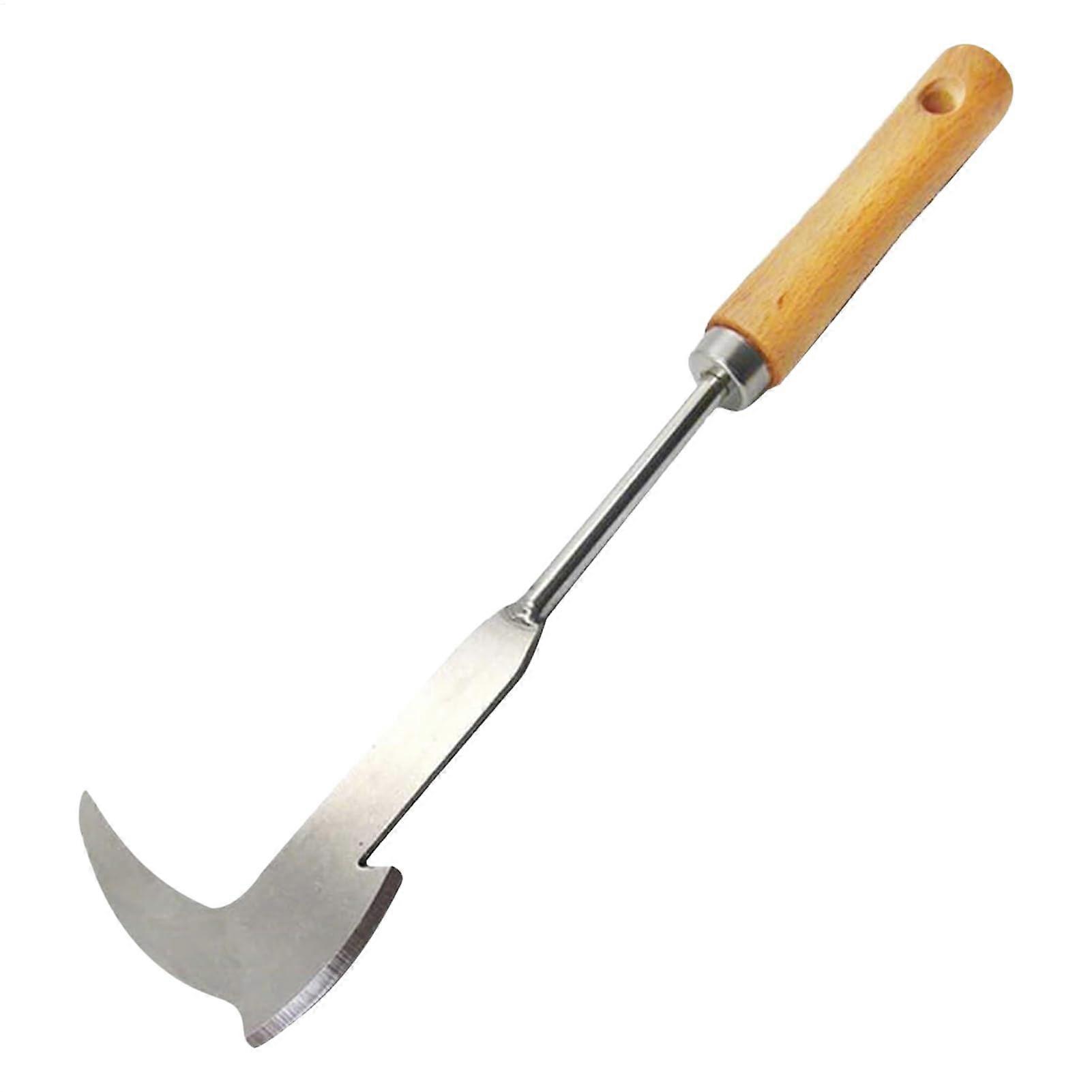 Pavement joint weeder  Manual weed puller Lshape  Multifunctional joint scraper for paving, terrace, lawn, and garden