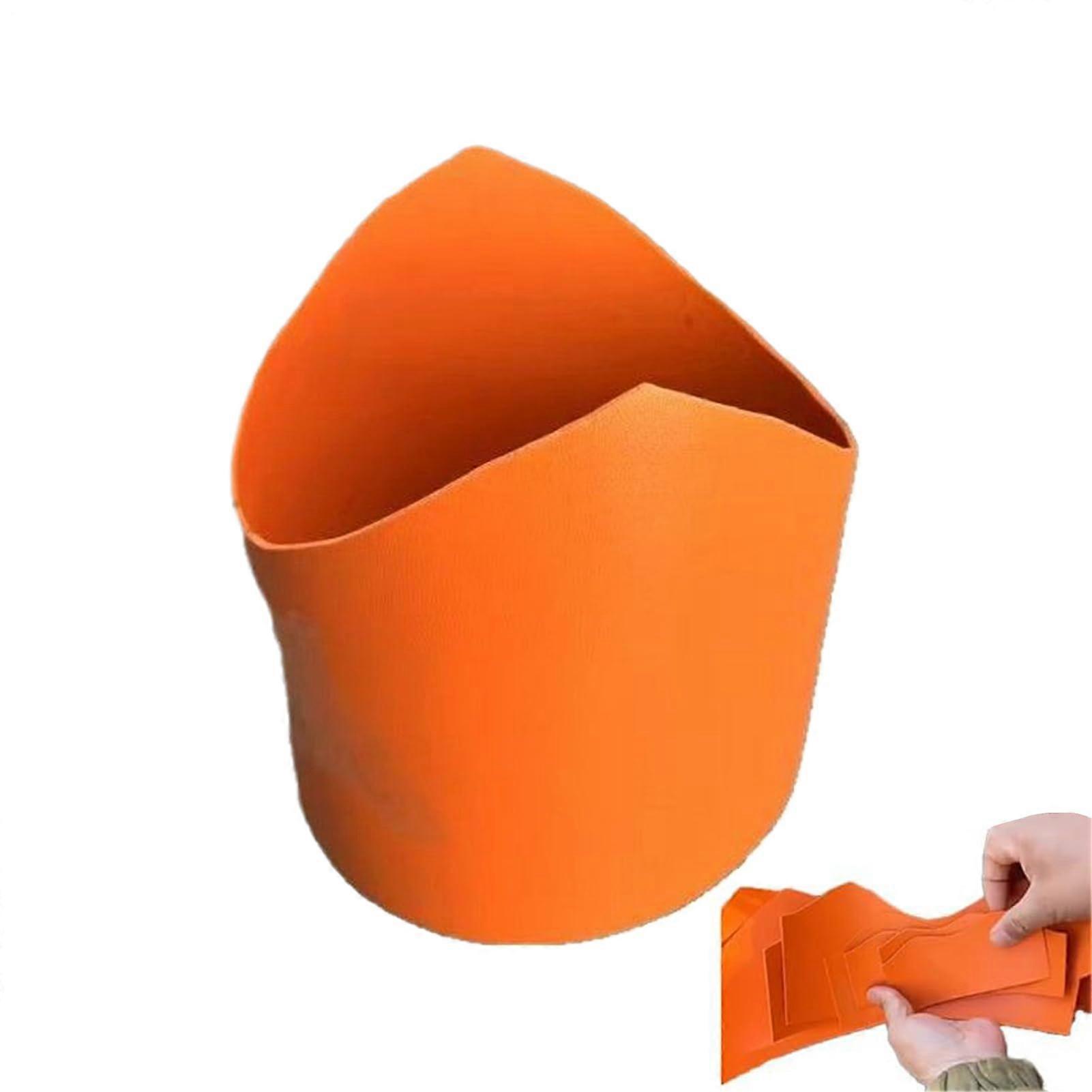 Pipe saddle template Pipe cutting tool, precision contour template for curved edges on metal and PVC pipes during welding and plumbing installation.