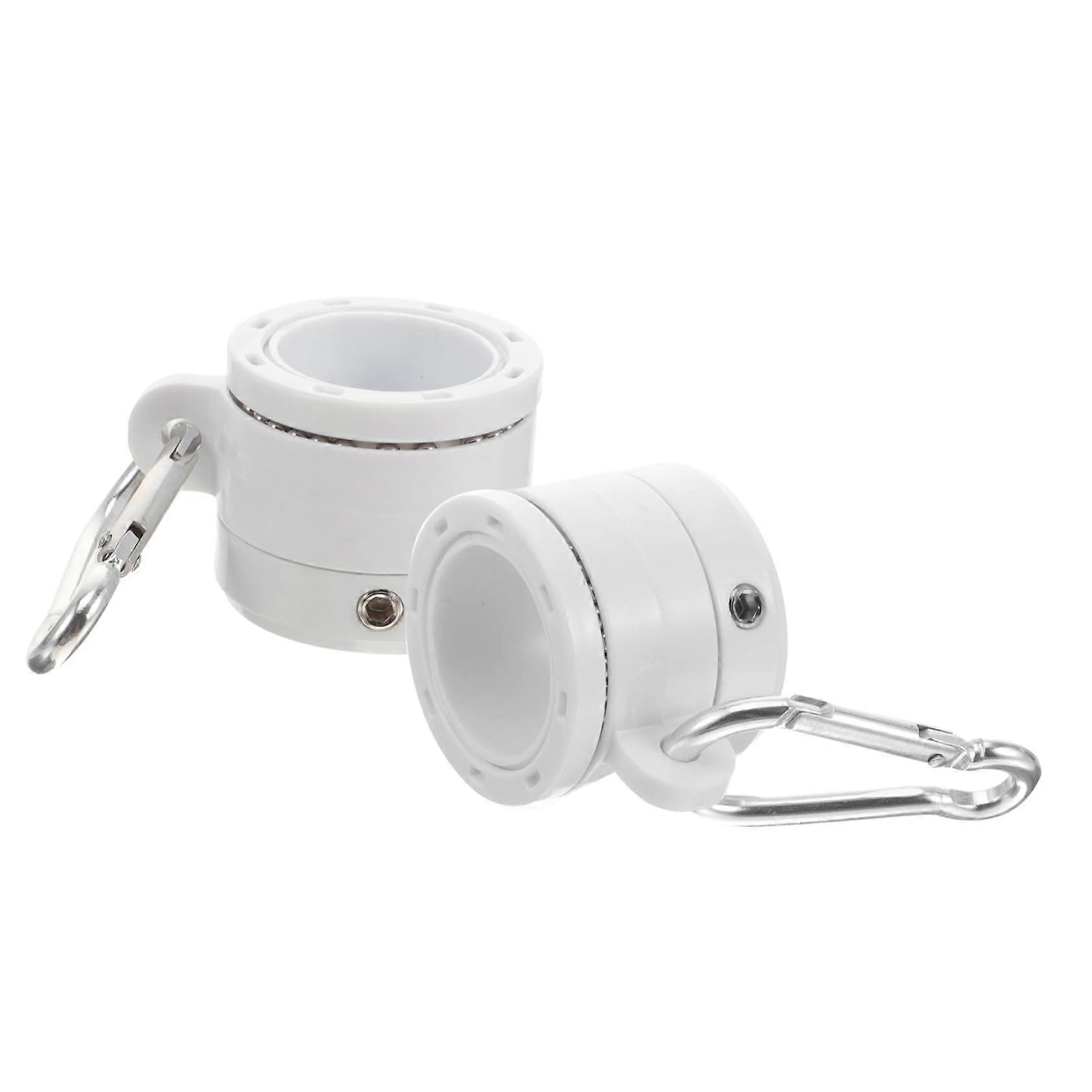 1 set Rotating Flagpole  With Clip Flagpole Accessory For Preventing Tangling Suitable For Various Occasions Plastic Bearing With Steel Balls