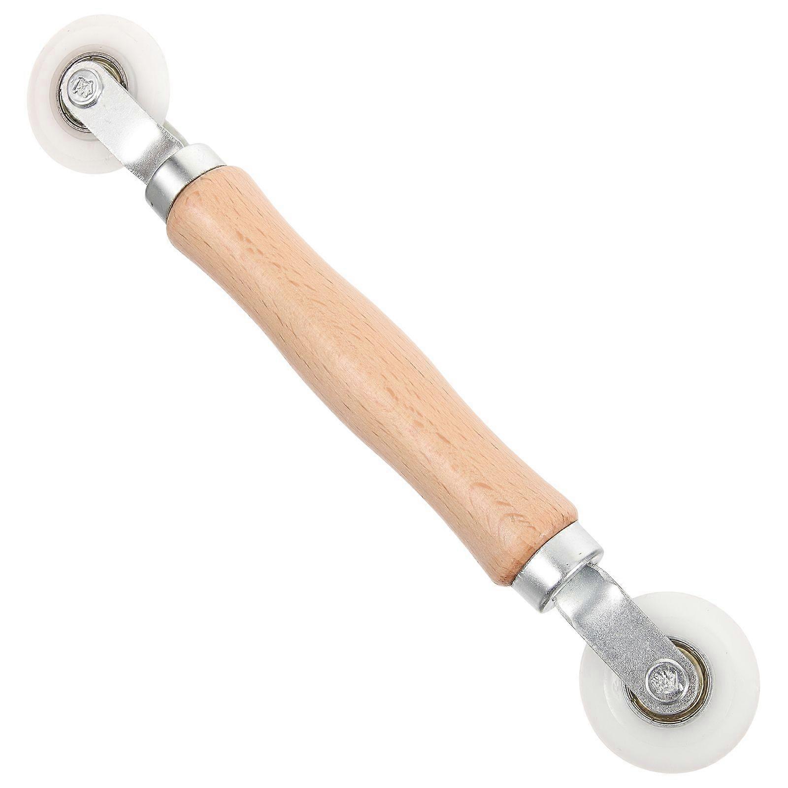 Screen Tool Window Screen Spline Roller Mesh Screen Roller with Wooden Handle Screen Repair Tool