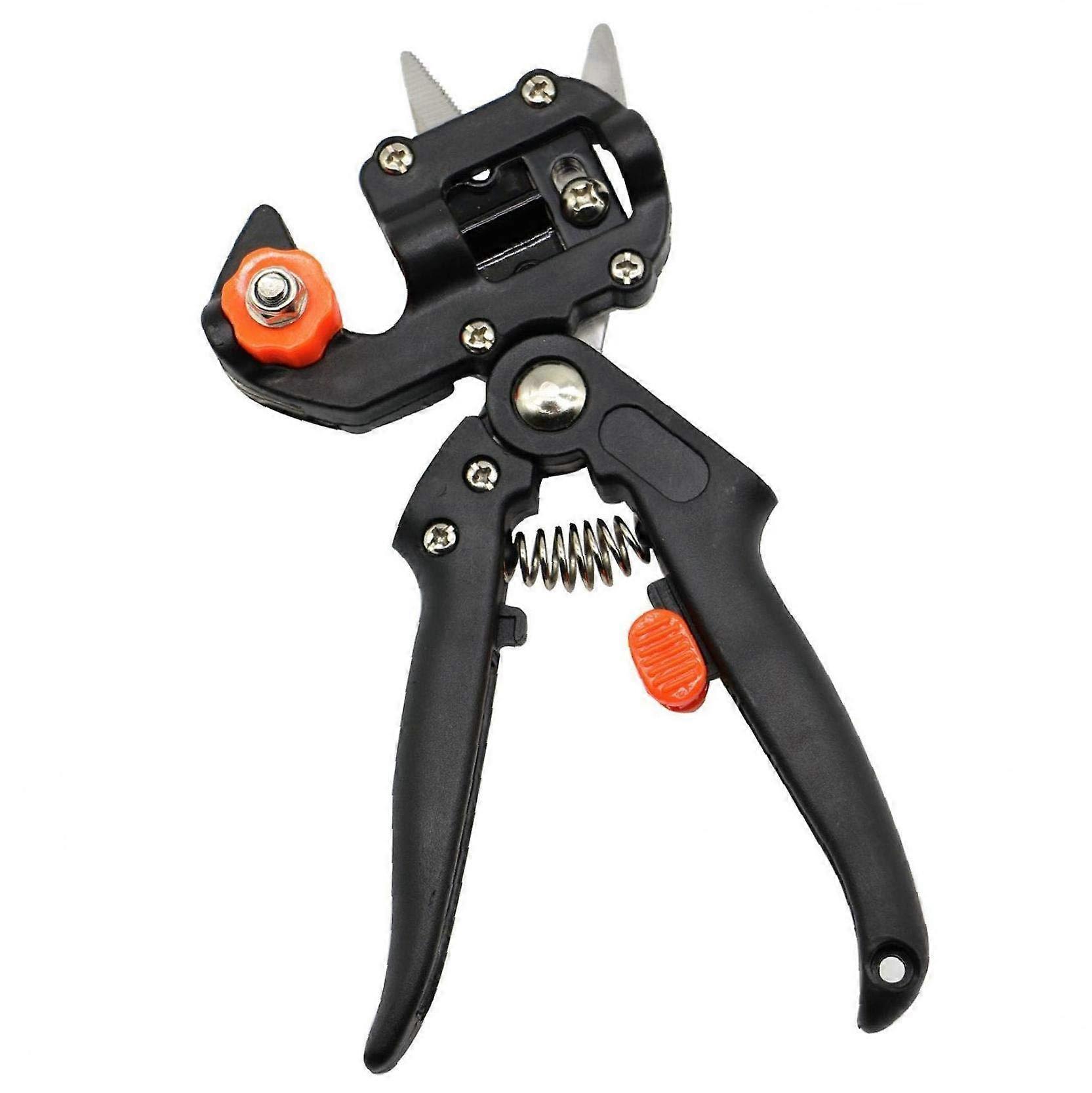 Professional Garden Grafting Pruning Tool Set with Scissors, Plant Holder Stand for Branches, Vines, and Fruit Trees