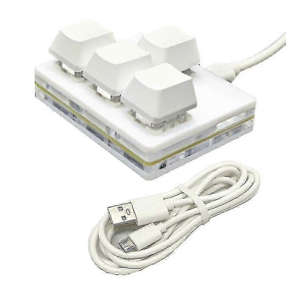 Usb Mini Keyboard For Photoshop Drawing Gaming 4 Key Programmable Mechanical Keyboard Custom Keyboa-Good SZRH A-D