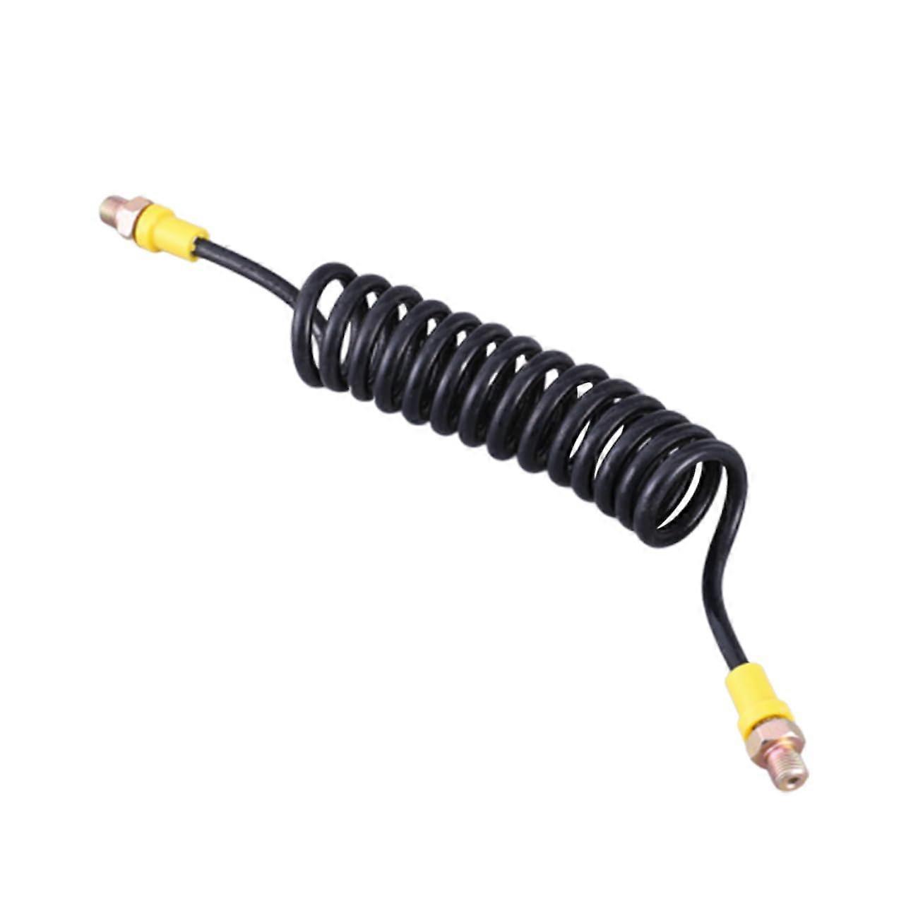 High-Pressure Spiral Hose MPA Pump Thread Adapter for Air Compressor, Durable Flexible Tire Inflator Accessory