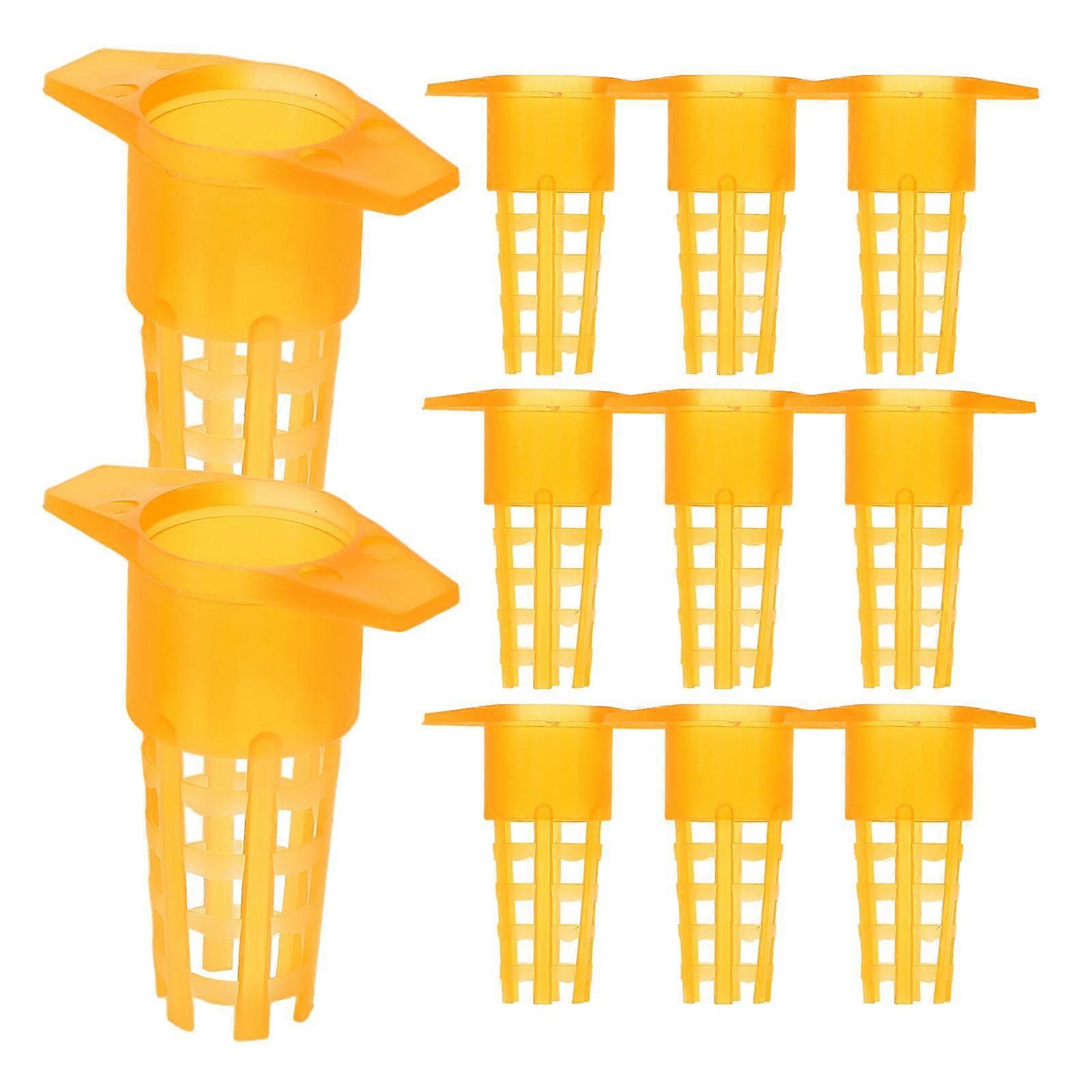 100Pcs Bee Queen Cage Protective Cover Bee Queen Cage Protector Beekeeping Tools
