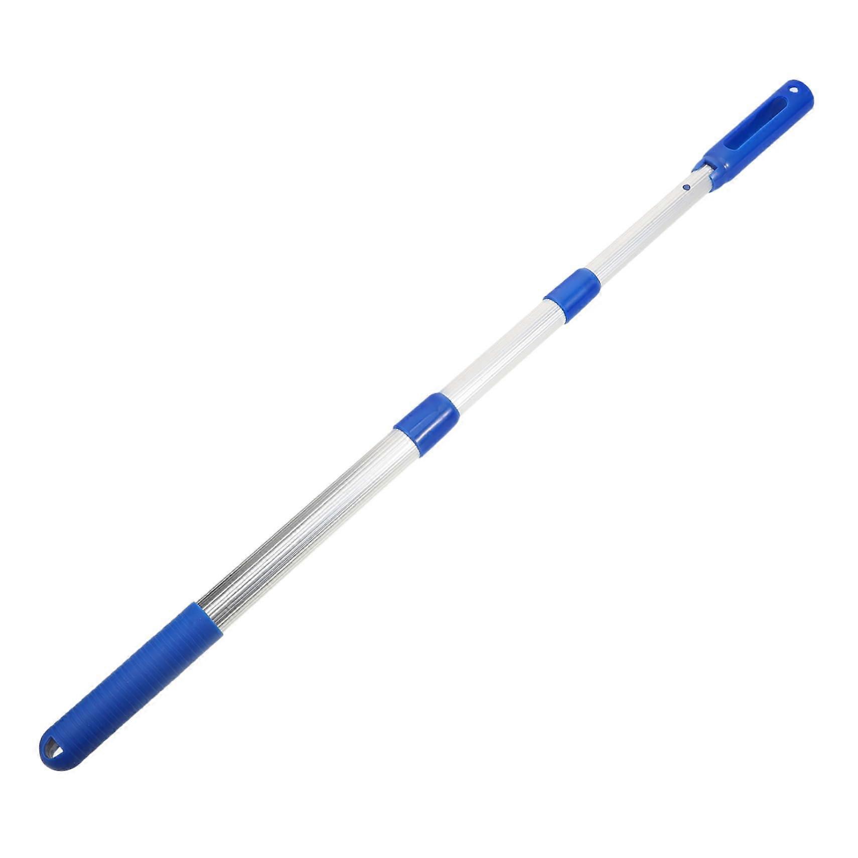 Pool cleaning pole with connecting function, telescopic pole for swimming pool accessories, extendable, robust and durable for leisure facilities use.